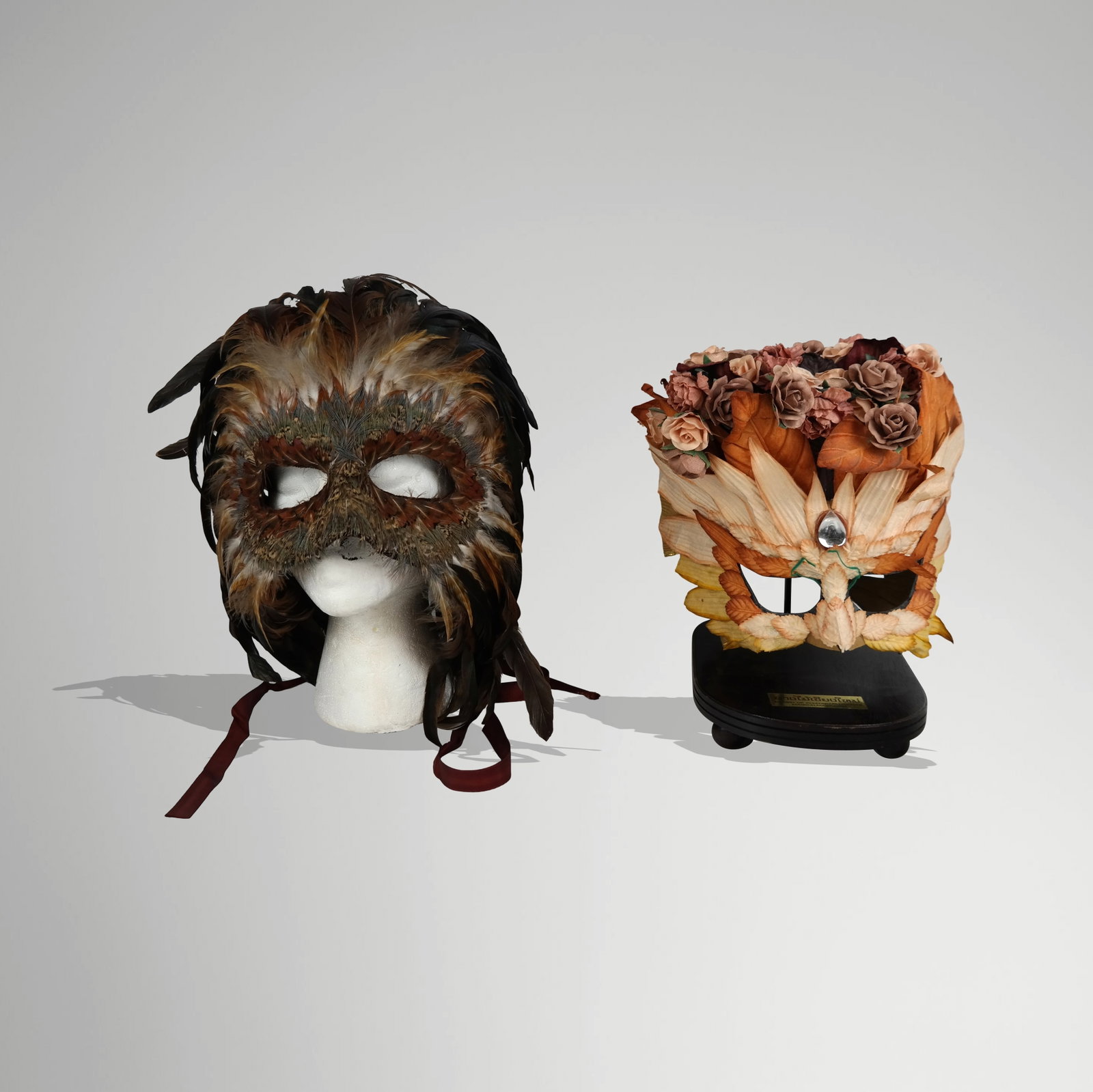 Chiang Mai Mask and a Feathered Mask (1 of 16)