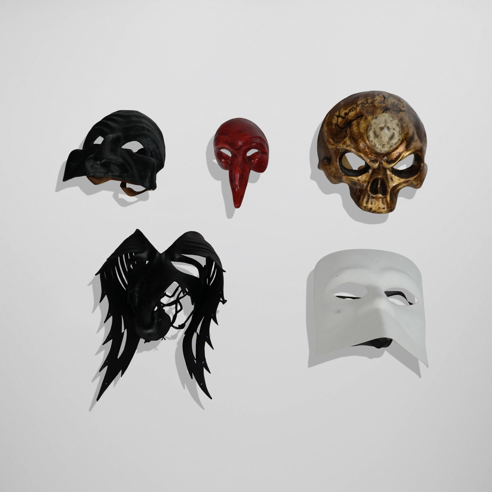 Venetian and Other Masks, Five (1 of 12)