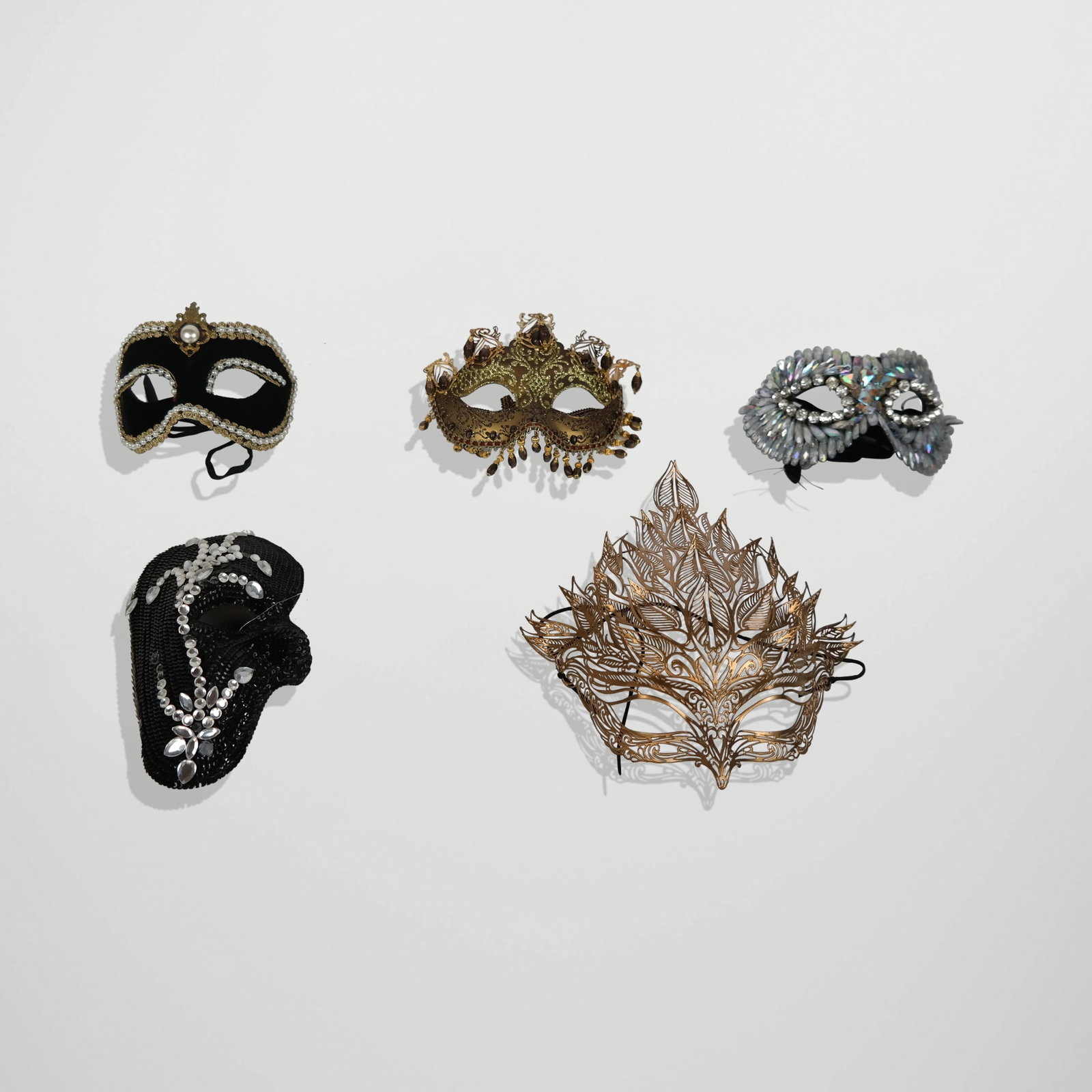 Five Demi-Masks (1 of 15)