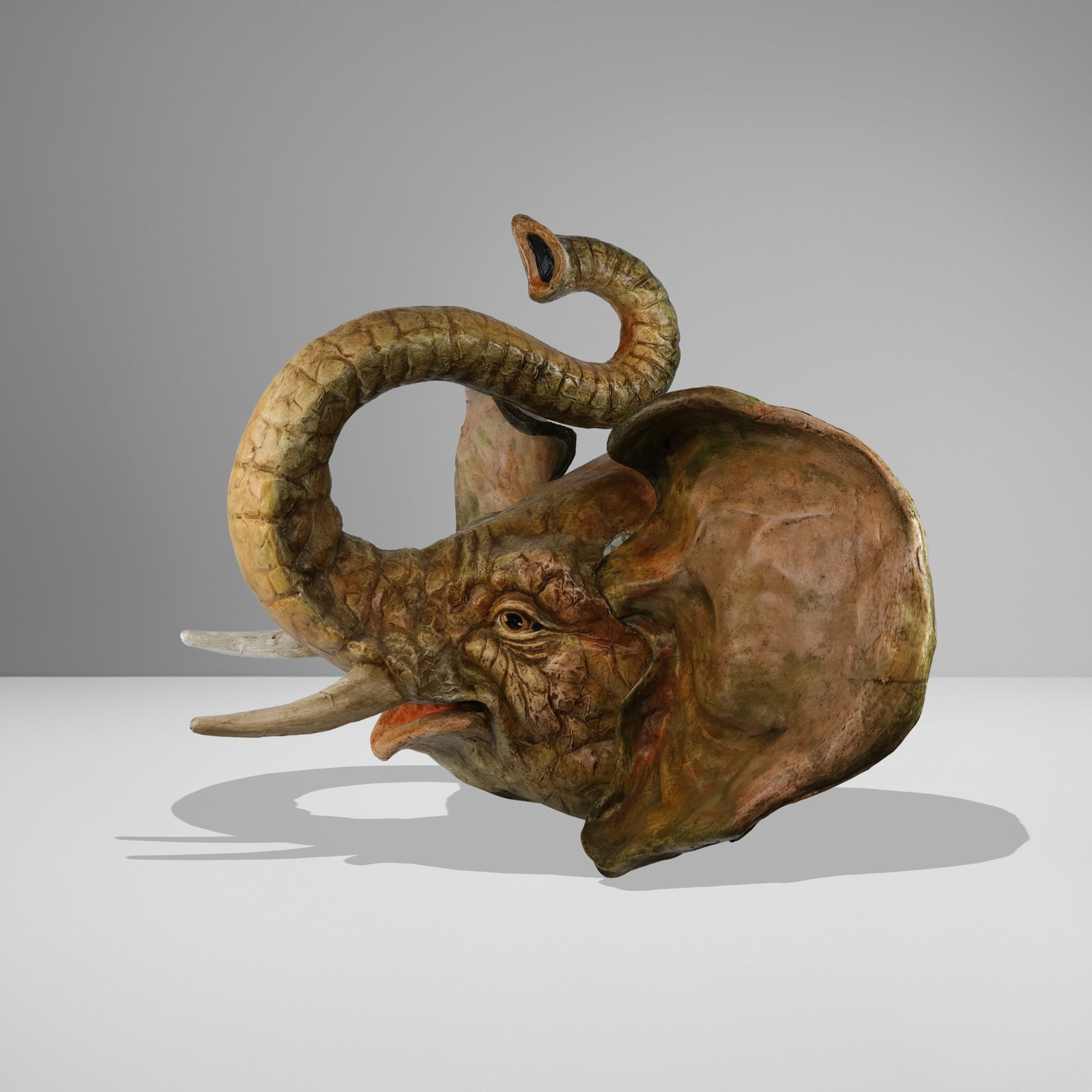 Venetian Papier Mache Elephant Mask (1 of 13)