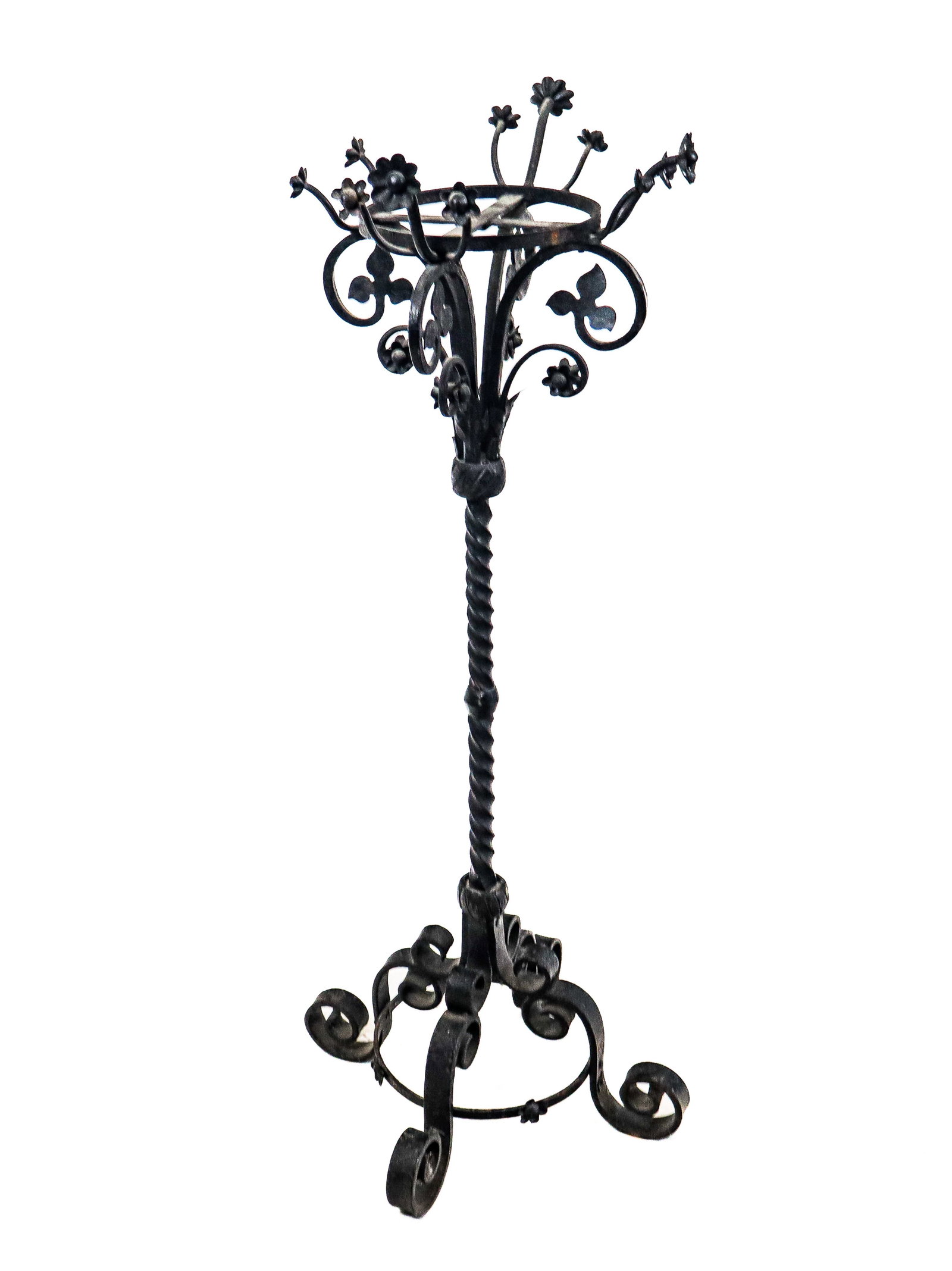 Victorian Wrought Iron Plant Stand (1 of 9)