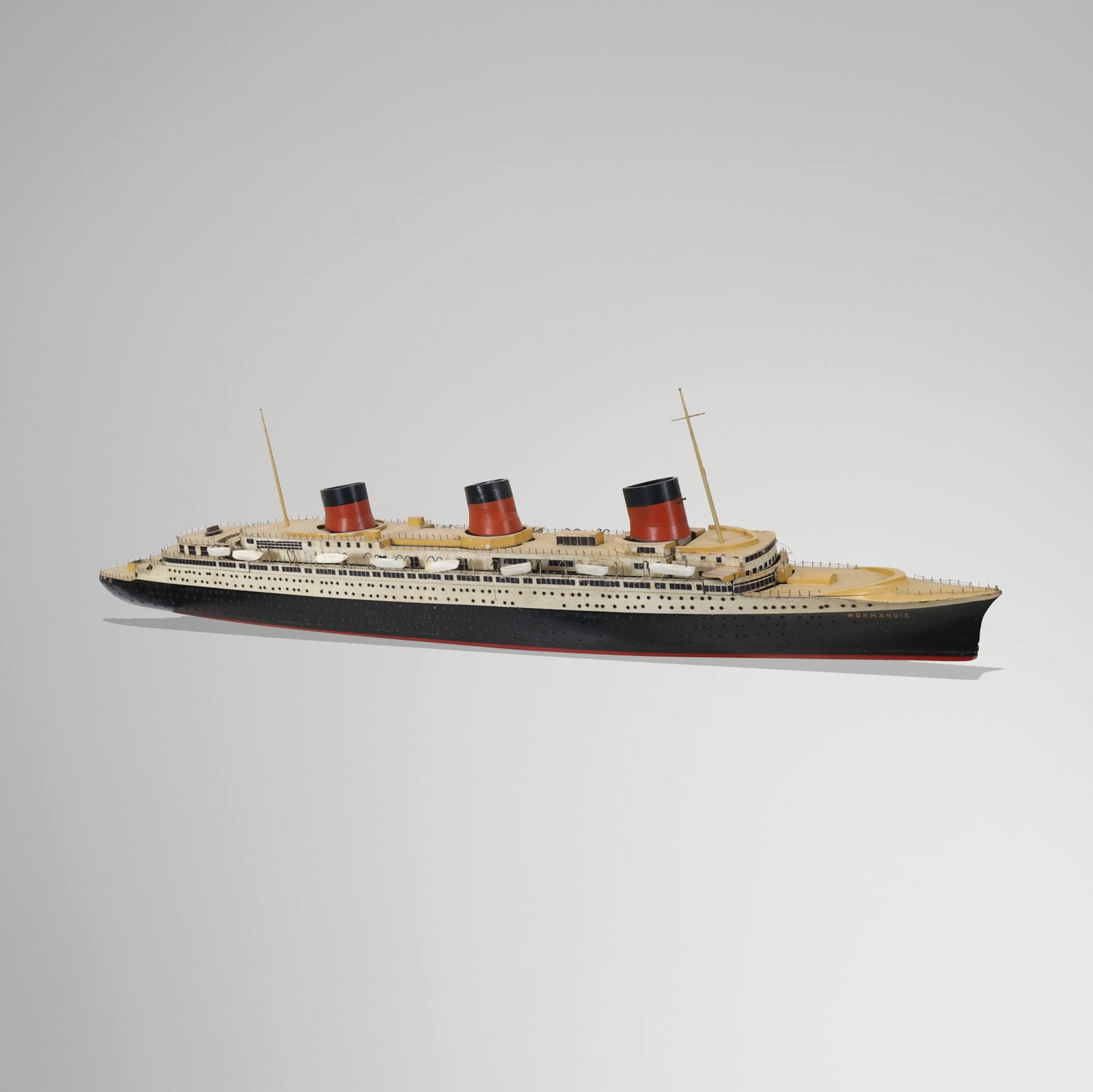 Large Ship Model of an Ocean Liner (1 of 18)
