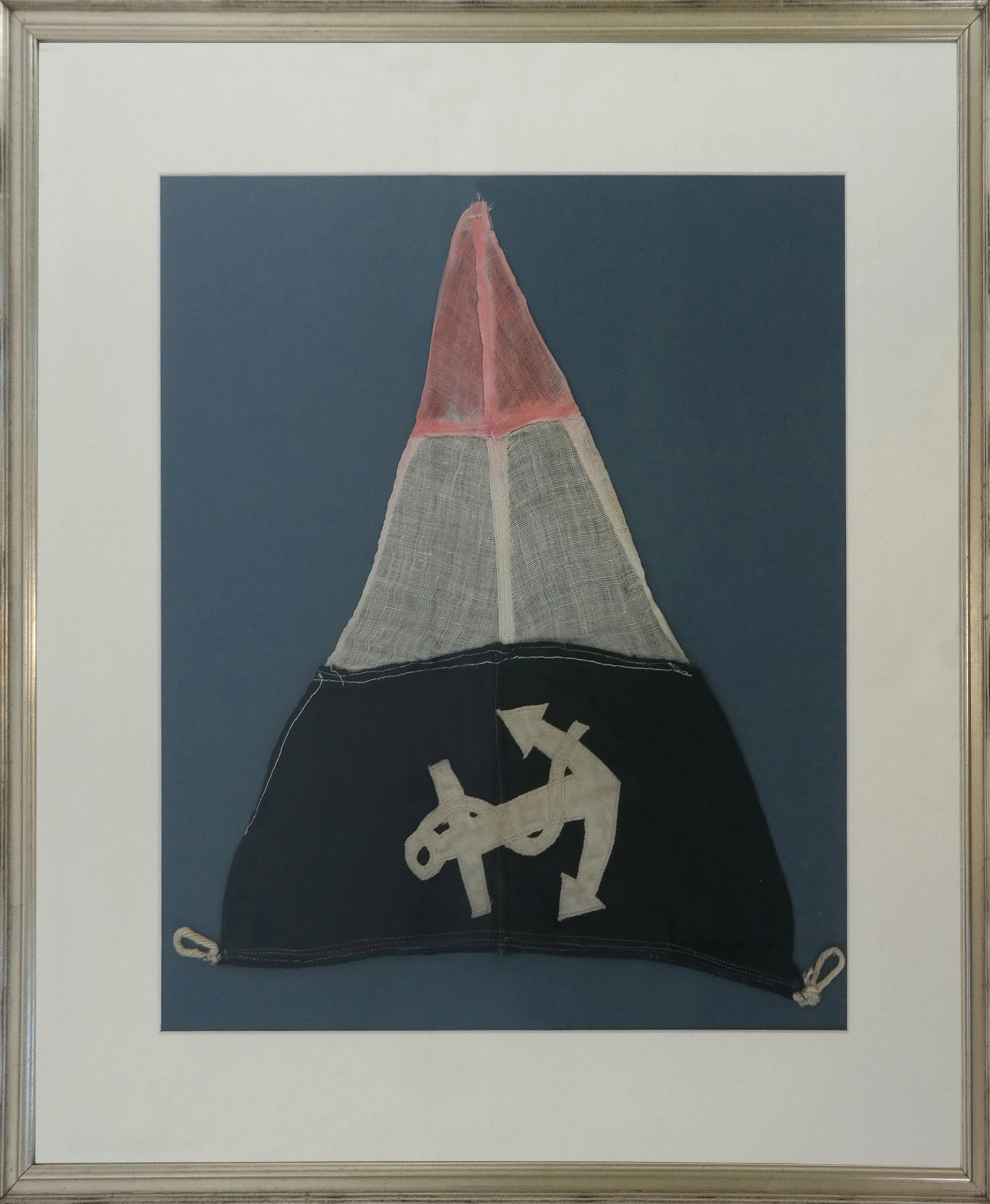 Framed Naval Theme Vintage Flag (1 of 10)
