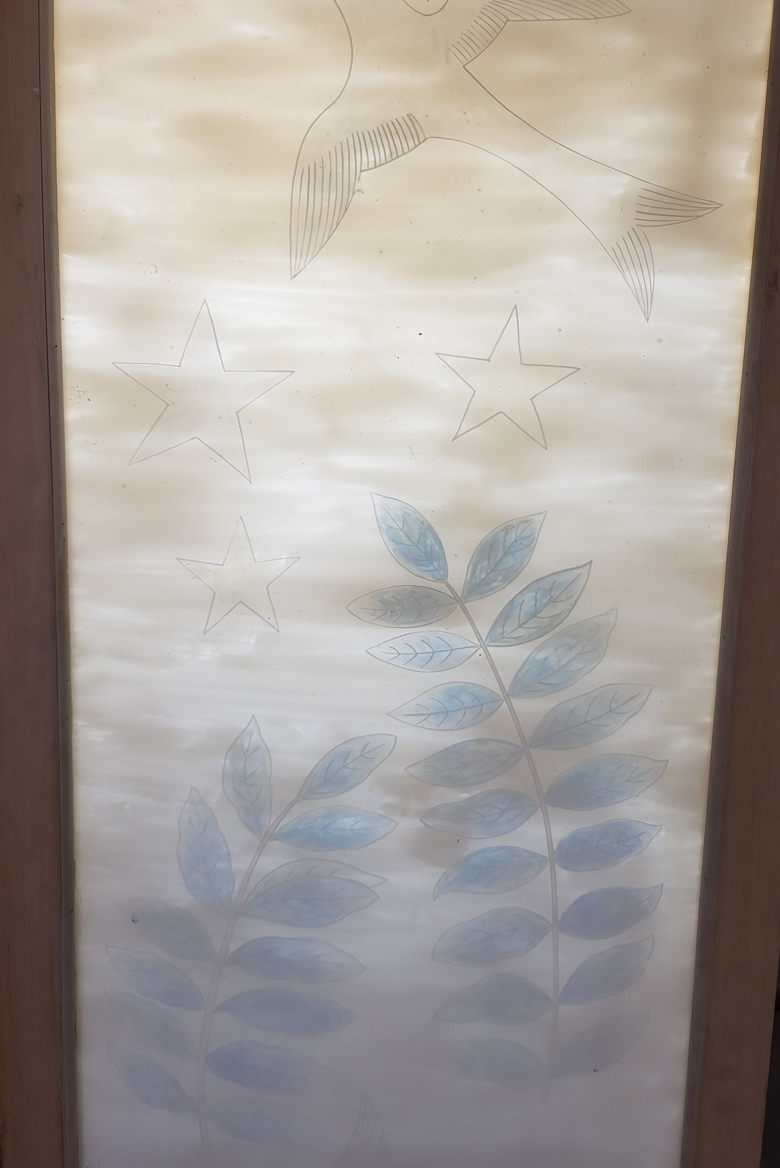 Reverse Painted Framed Artwork - 10