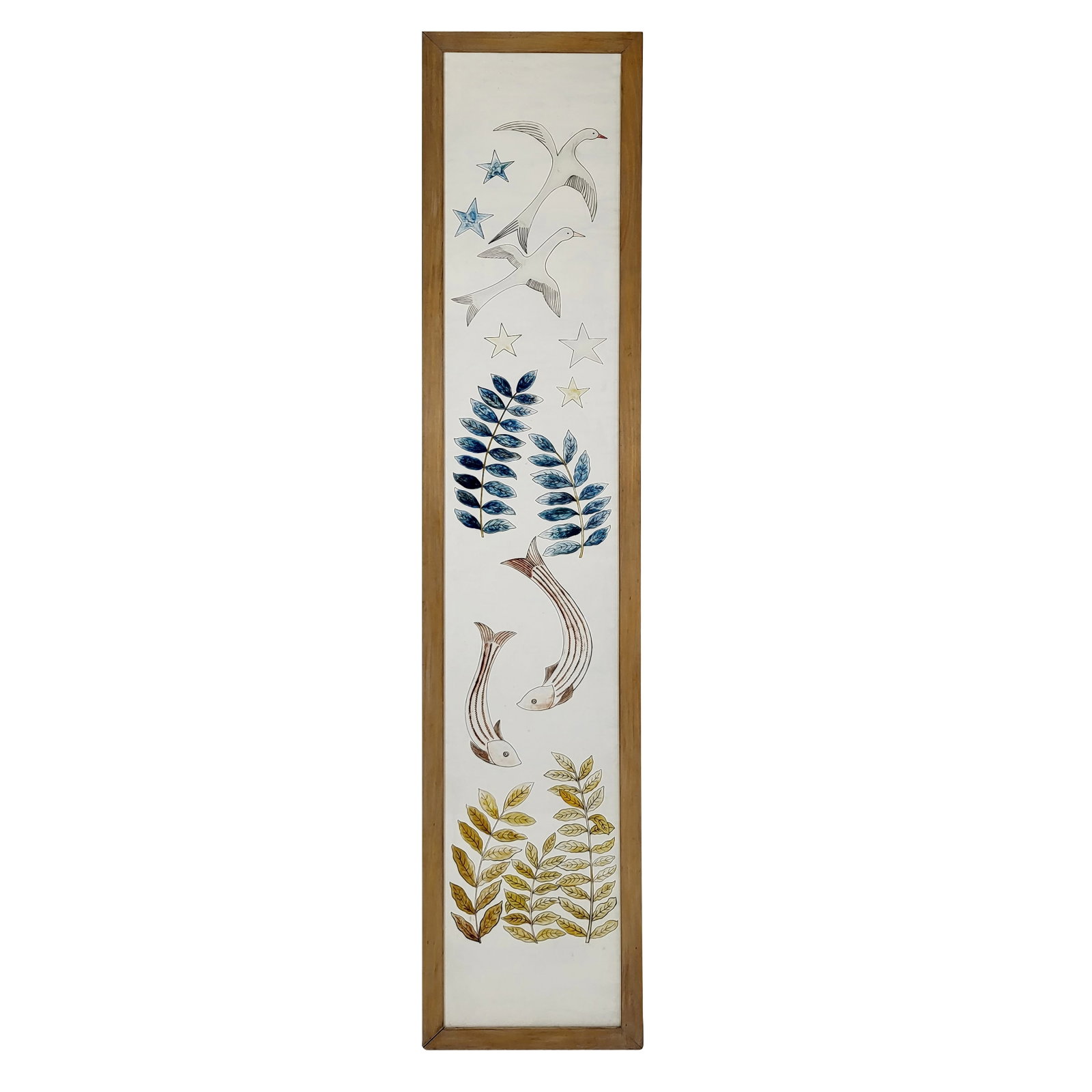 Reverse Painted Framed Artwork (1 of 10)