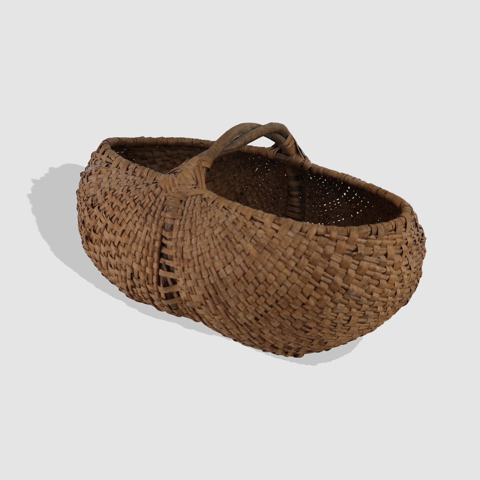 Southern Appalachian Rib-Type Woven-Splint Basket (1 of 9)