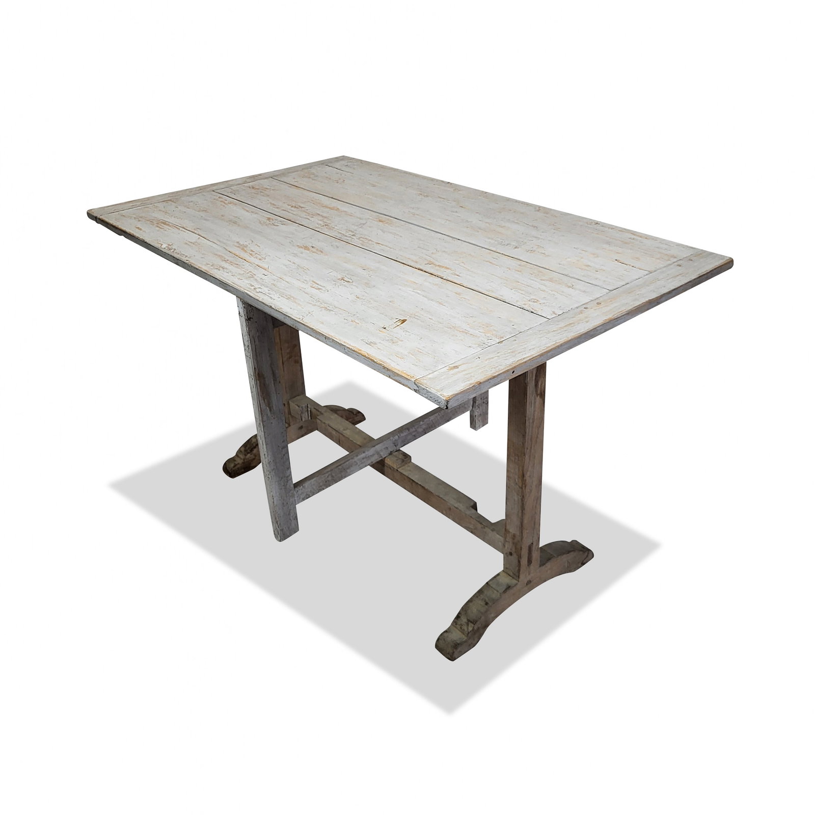 Antiqued French Wine Tasting Table (1 of 15)