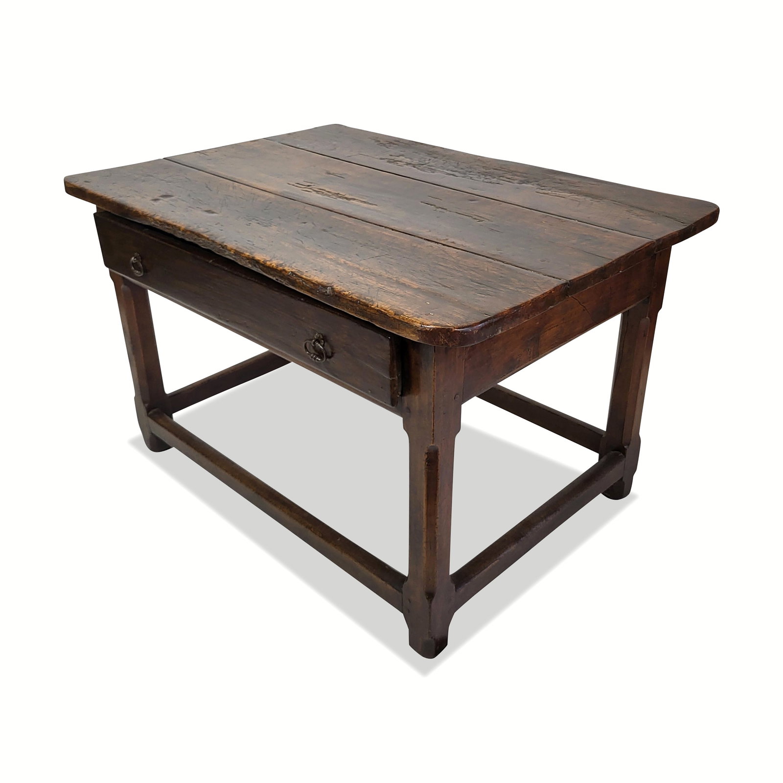 Antique French Oak Low Work Table (1 of 13)