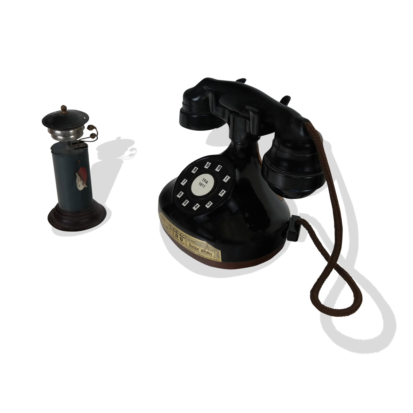 Jim Beam Telephone Bottle and German Whirly-gig (1 of 12)