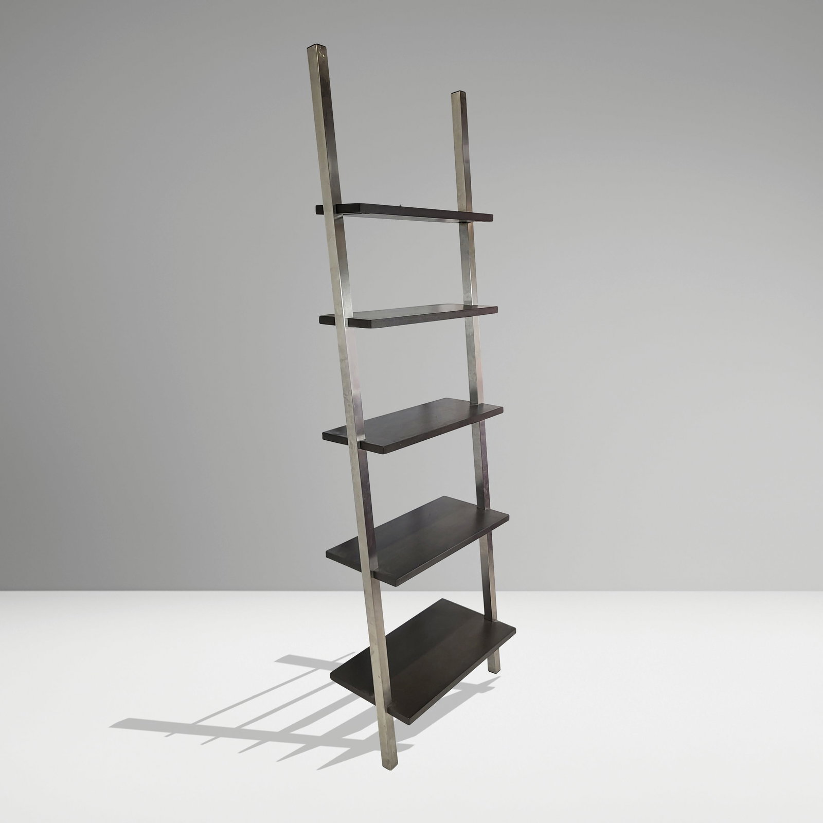 Modern Angular Five Tier Open Bookshelf (1 of 18)
