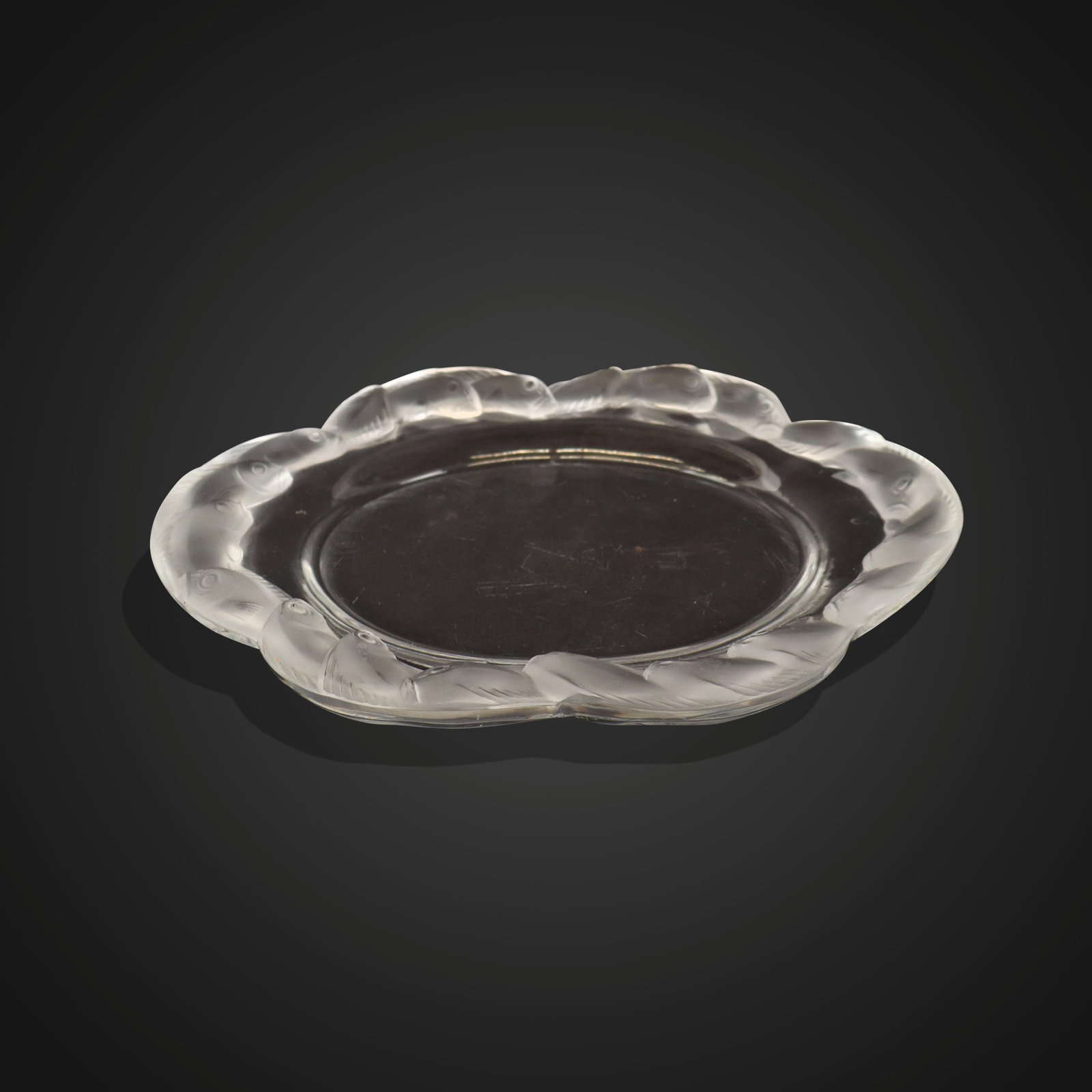 Lalique "Piriac" Glass Platter (1 of 13)