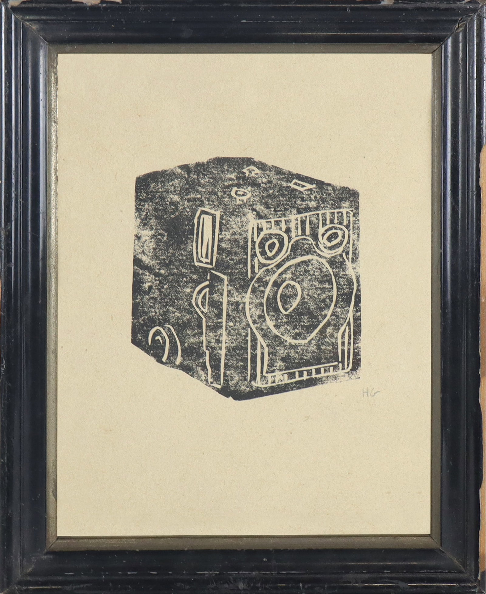 Hugo GUINNESS "Brownie Camera" Linocut (1 of 7)