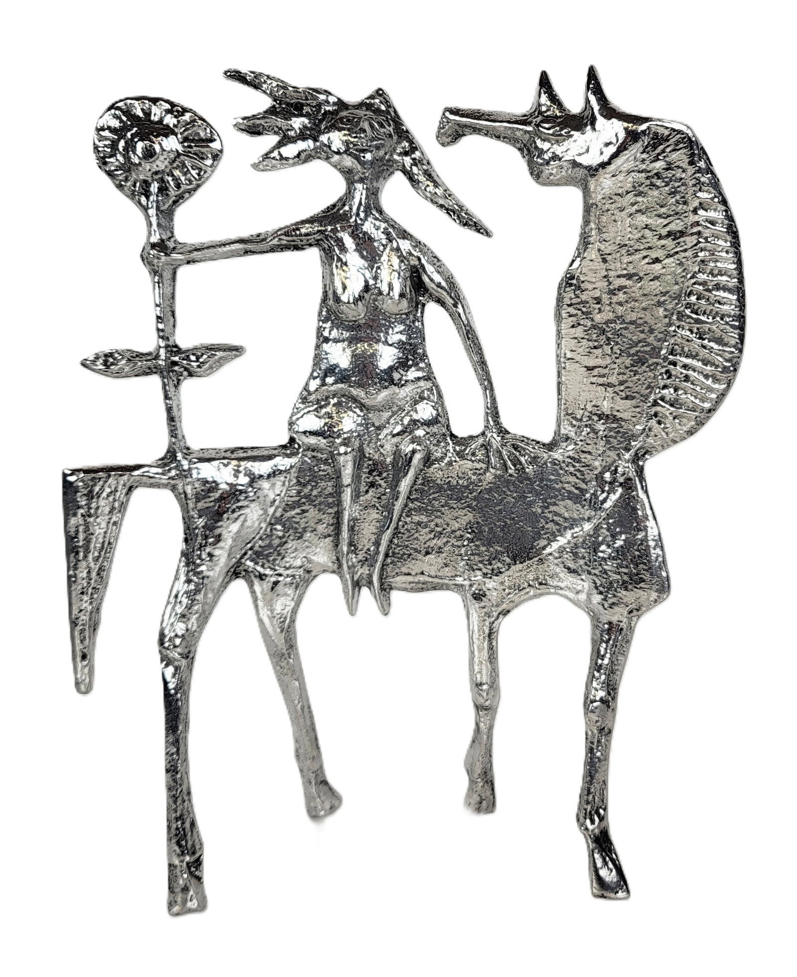 Don DRUMM Aluminum Sculpture, Lady Godiva (1 of 9)