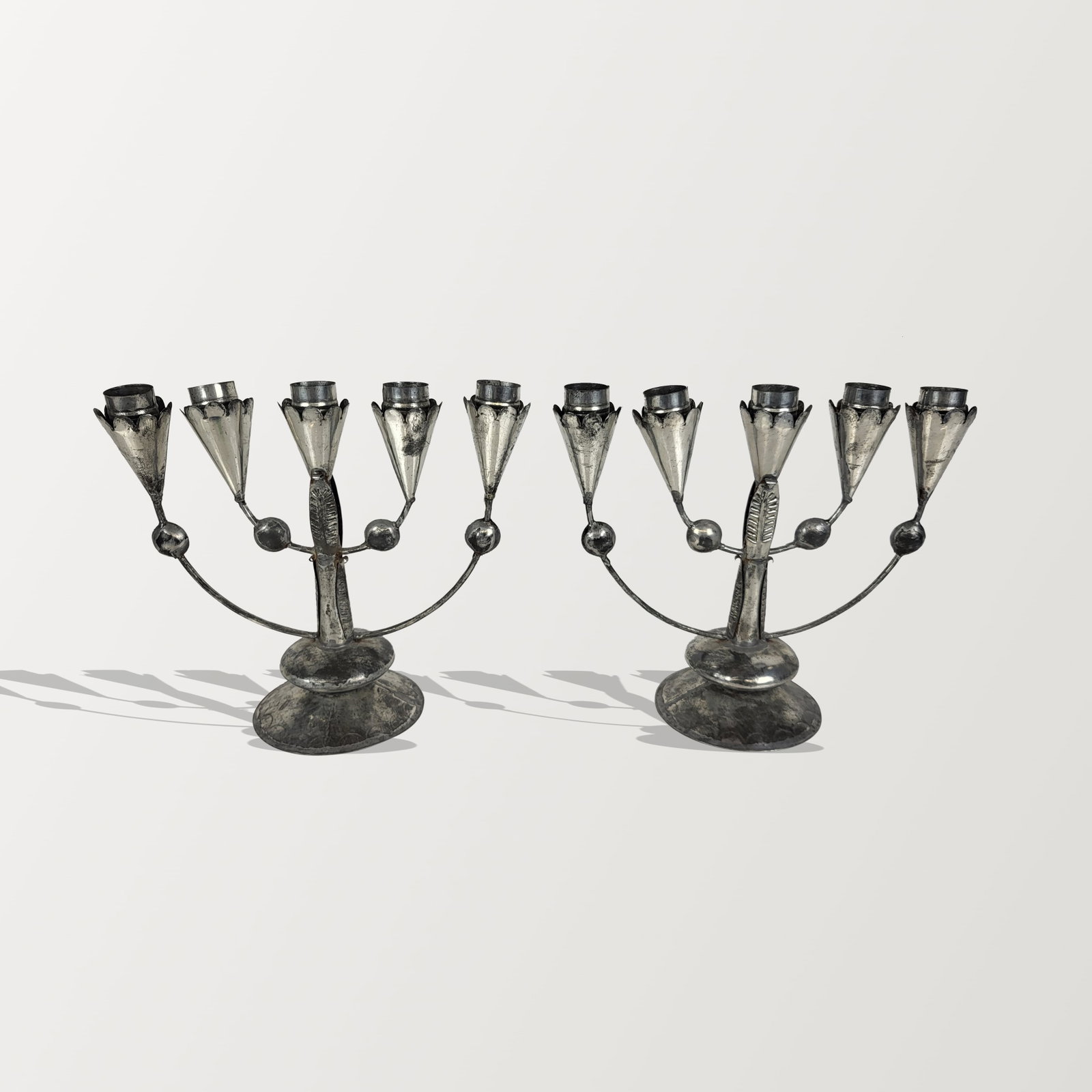 William SPRATLING, Pair of Tin Candelabras (1 of 11)