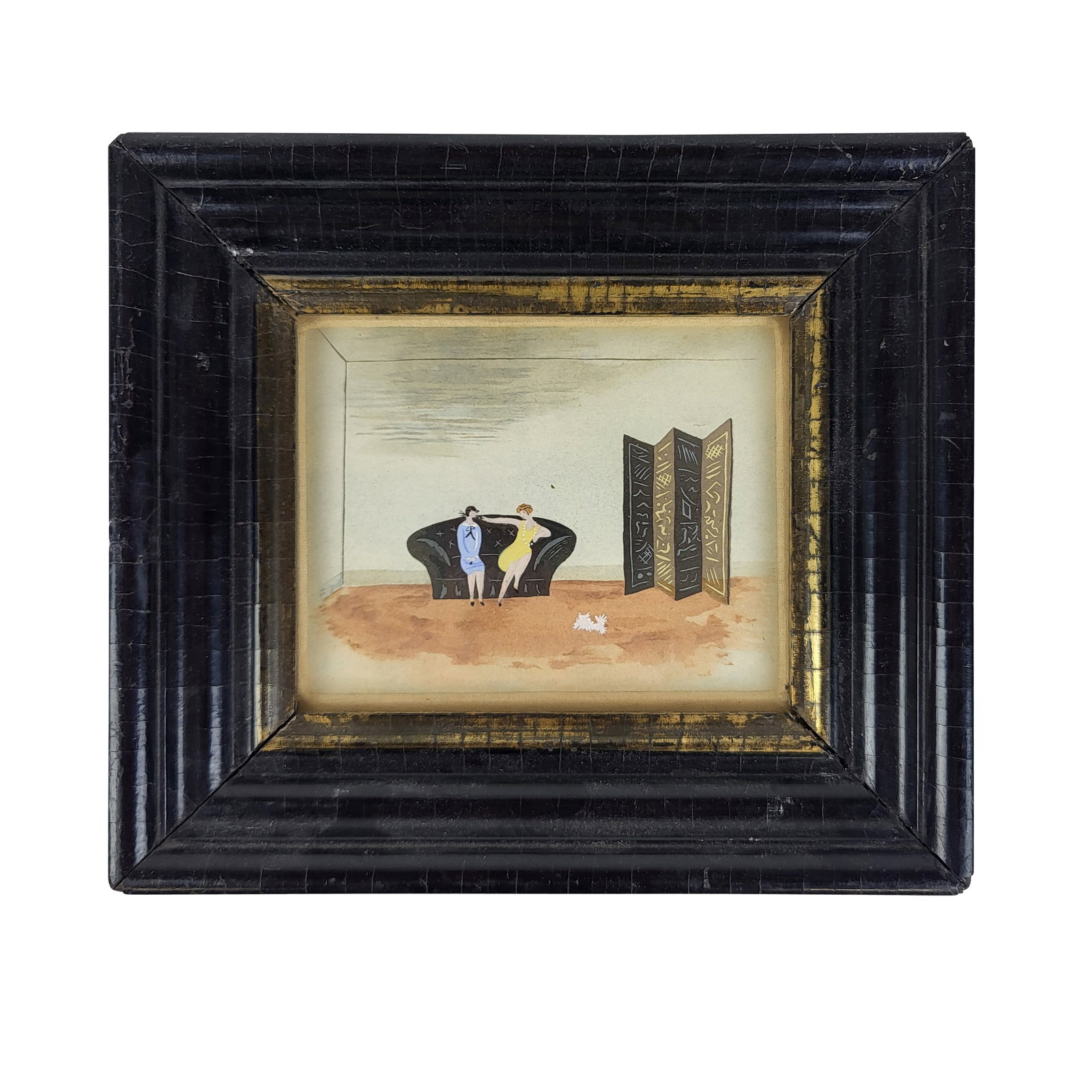 Framed French Book Illustration (1 of 11)