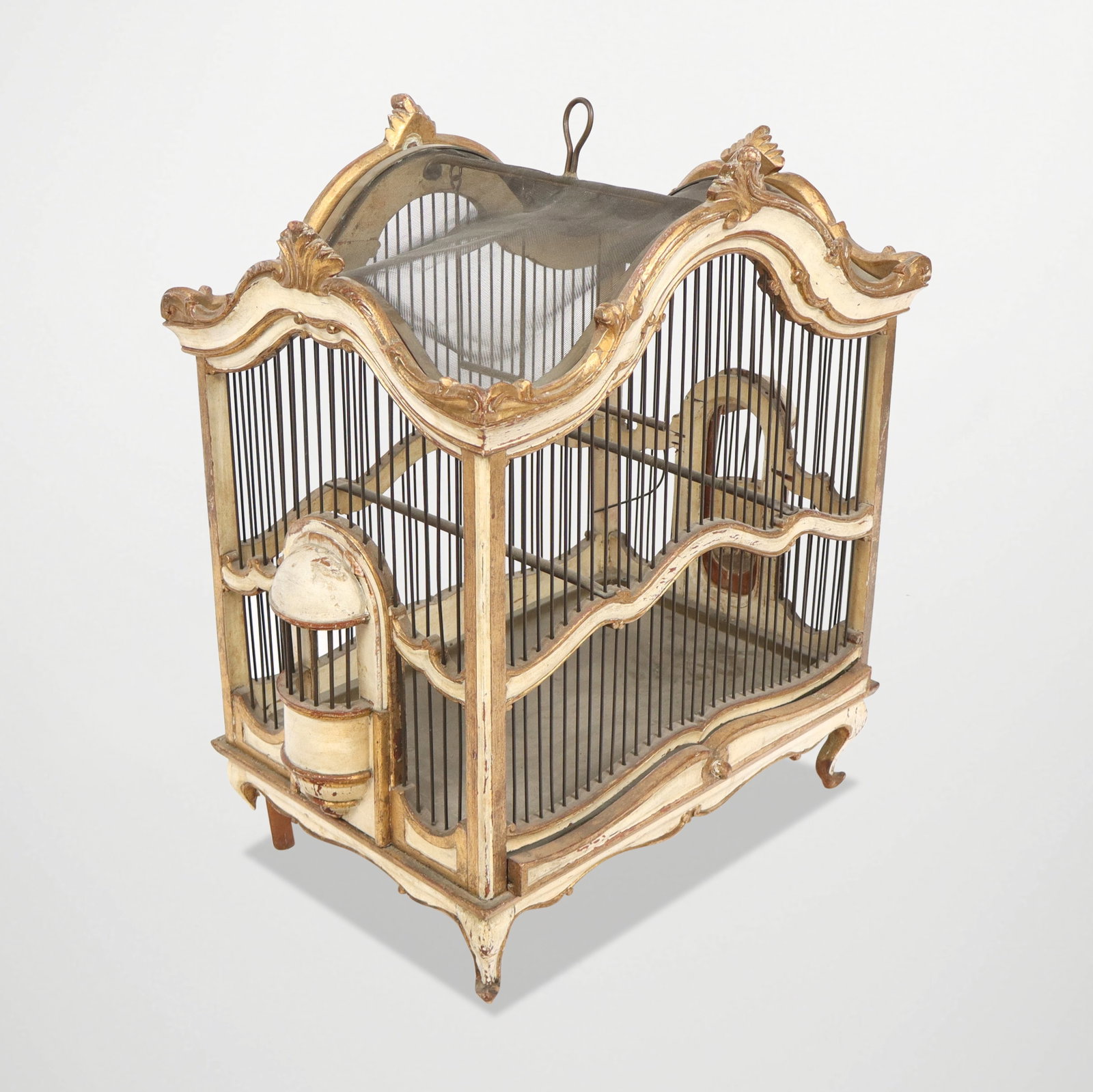 Louis XV Carved and Gilt Birdcage (1 of 11)