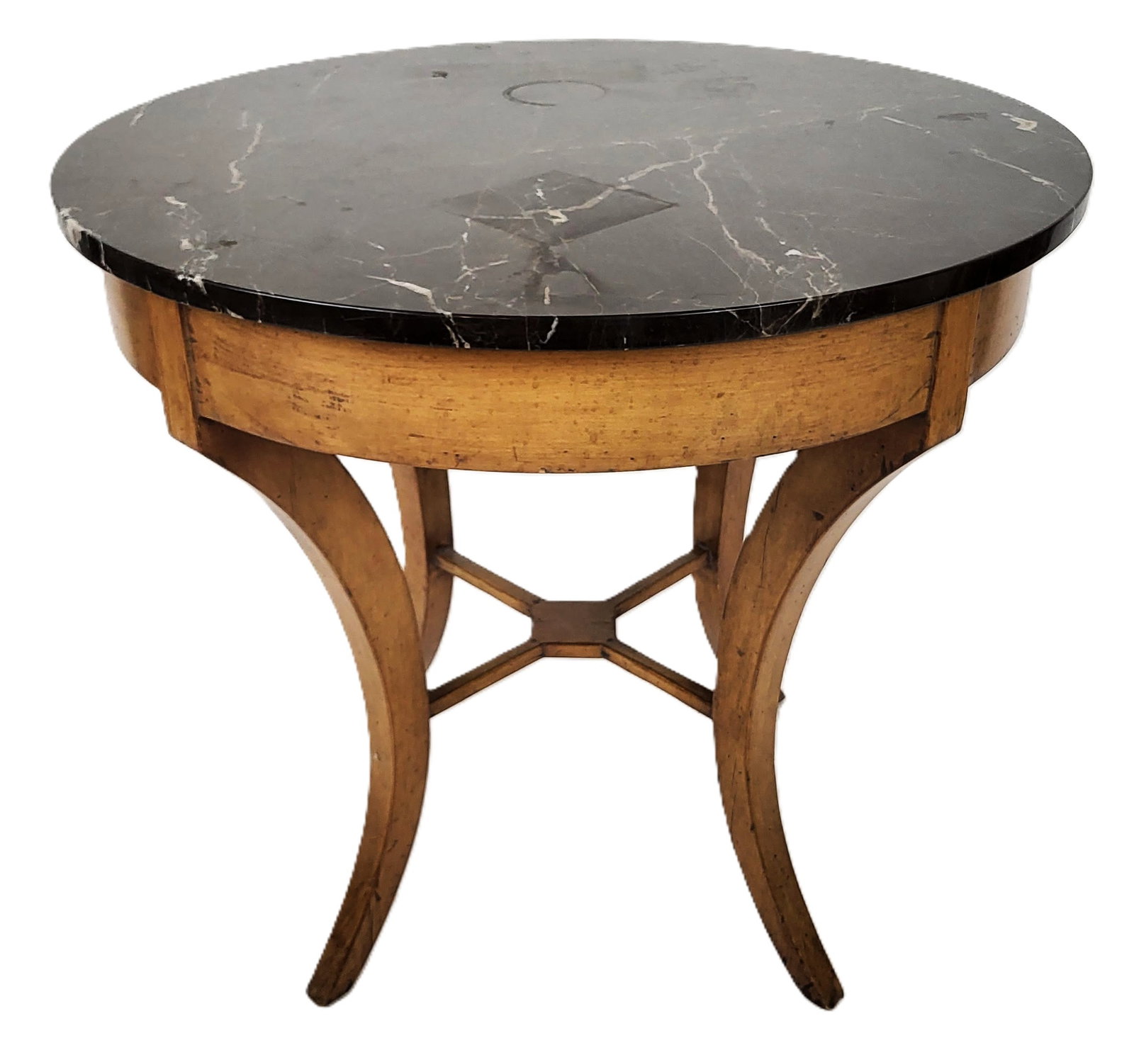 Regency Marble Top Center Table (1 of 11)
