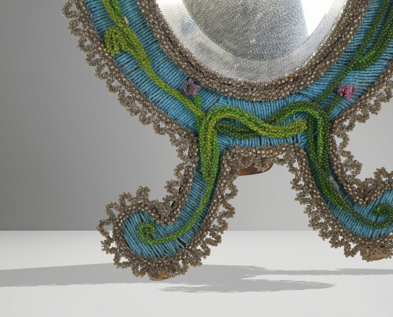Beadwork Vanity Mirror - 4