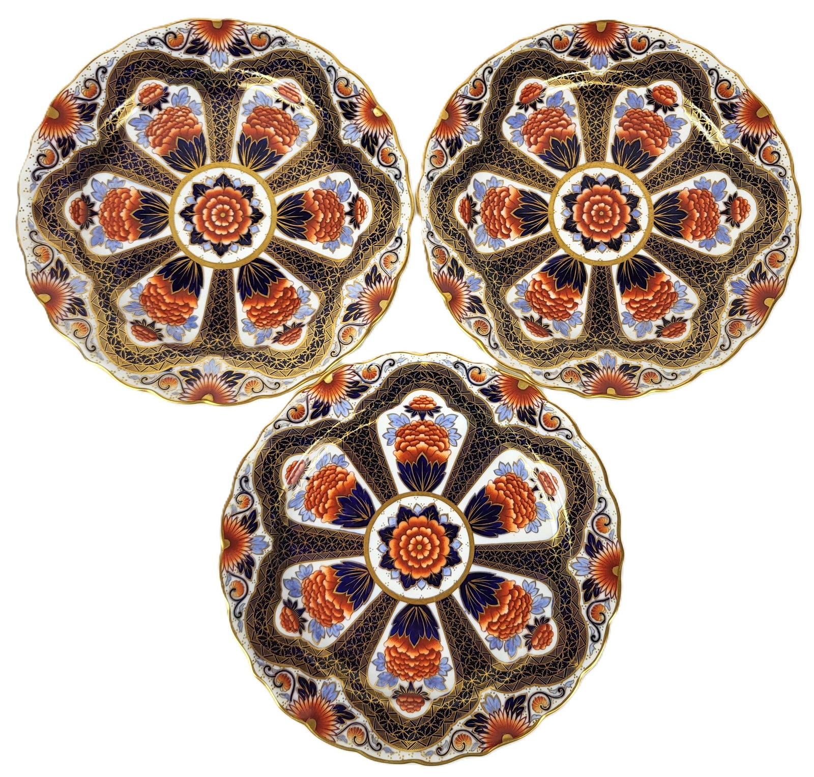 Royal Worcester Old Imari Cabinet Plates, 3 (1 of 11)