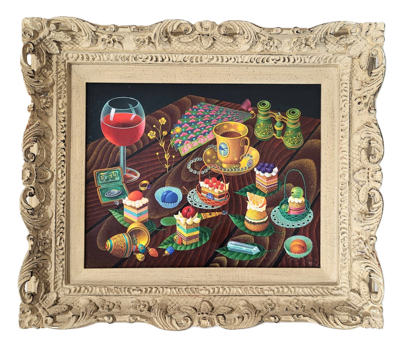 Igor Tulipanov, 20th C Still Life Oil Painting Can (1 of 14)