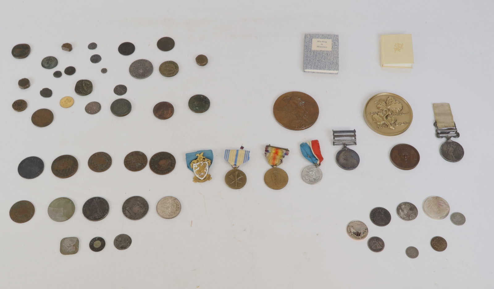 Miscellaneous Group of Medals, Coins, Etc. (1 of 16)
