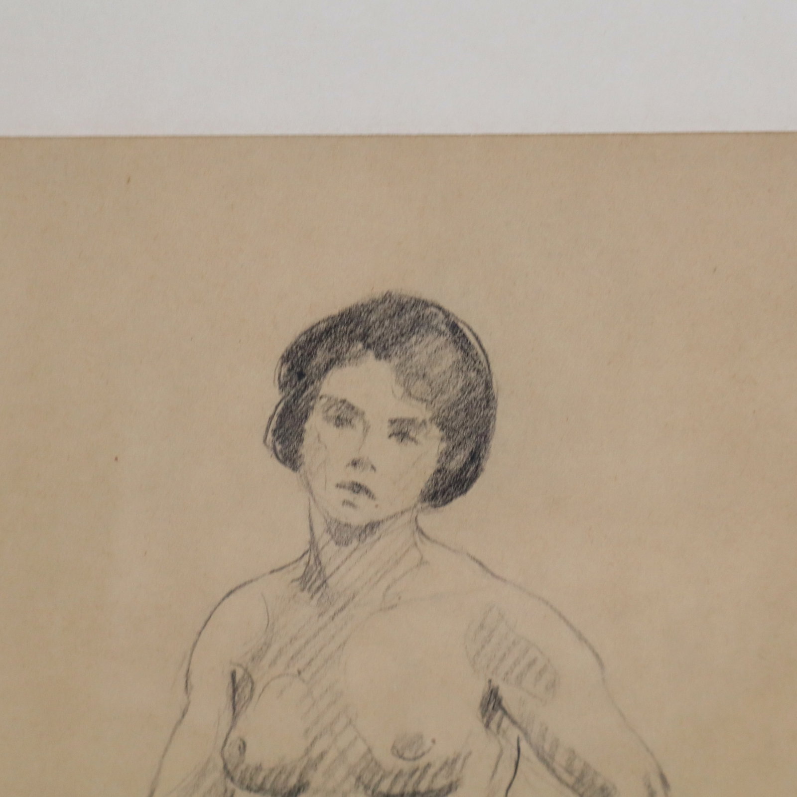 Andre DERAIN Graphite Seated Nude Study - 5
