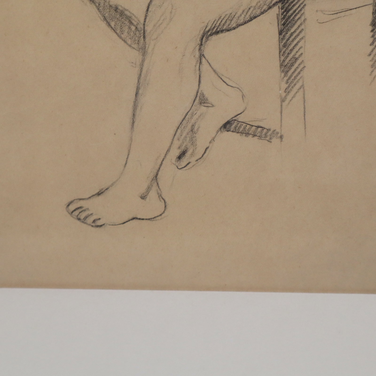 Andre DERAIN Graphite Seated Nude Study - 7