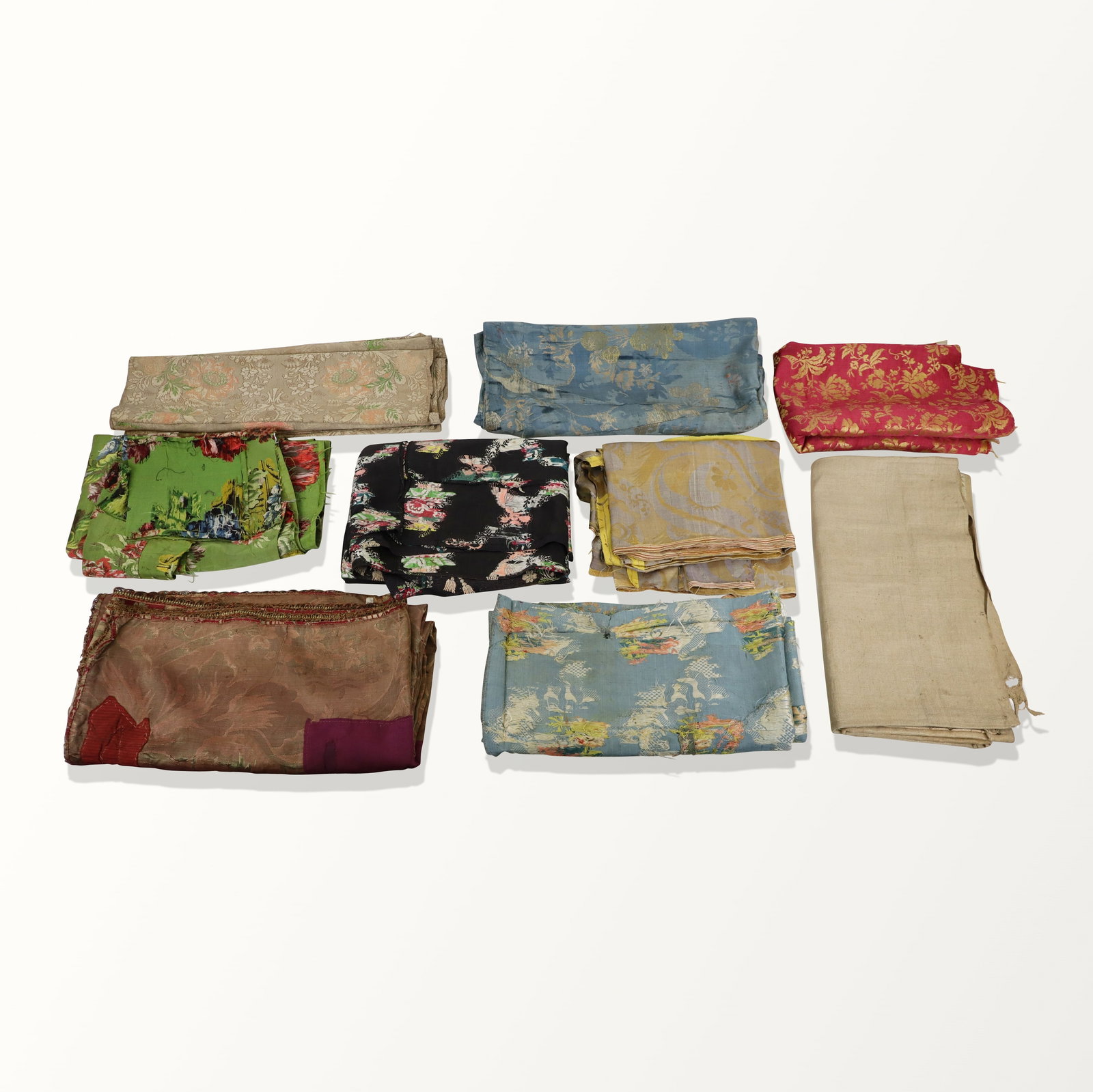 European Brocade Fabrics and Fragments (1 of 15)