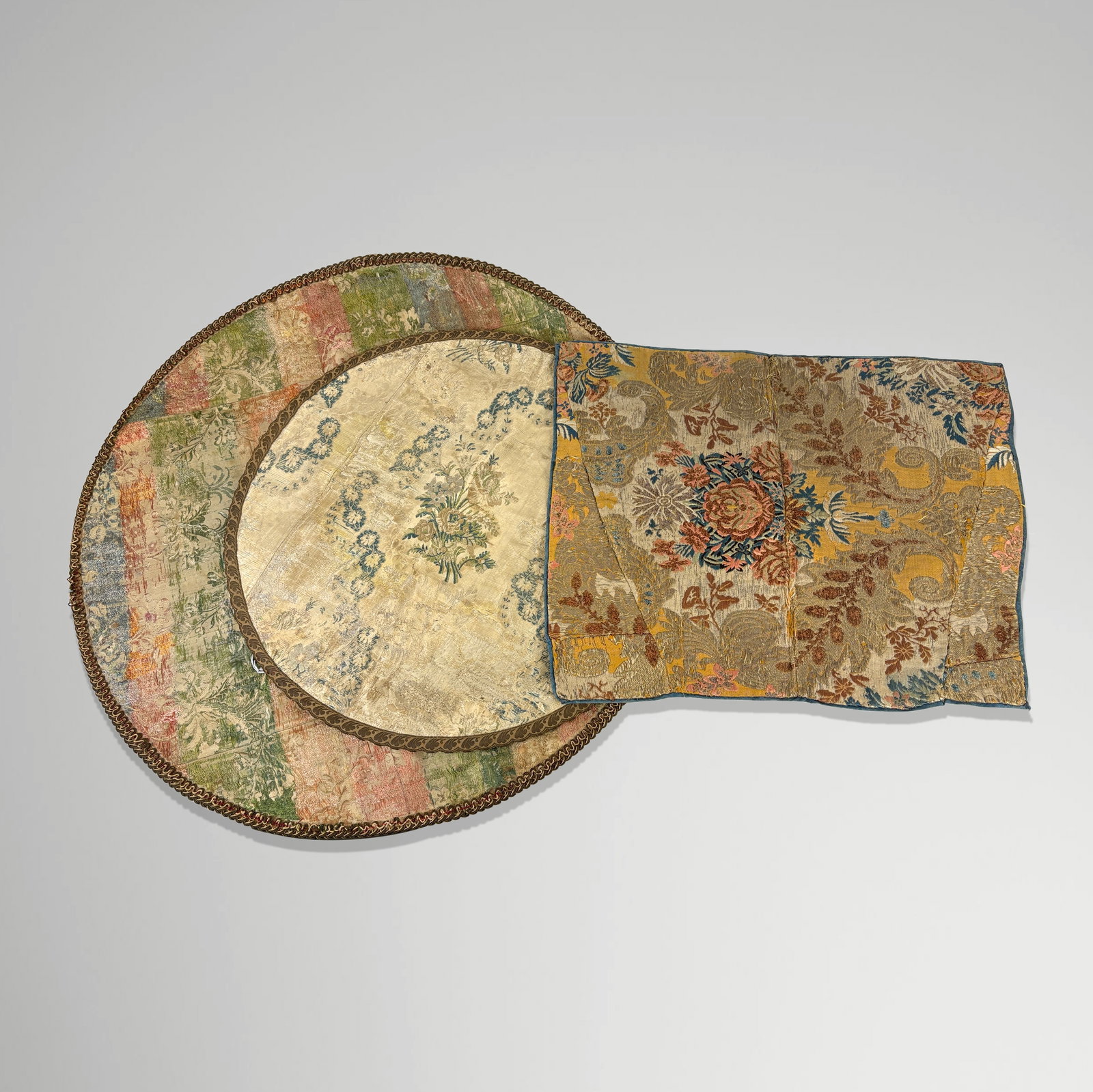 Three Antique Brocade Articles (1 of 12)