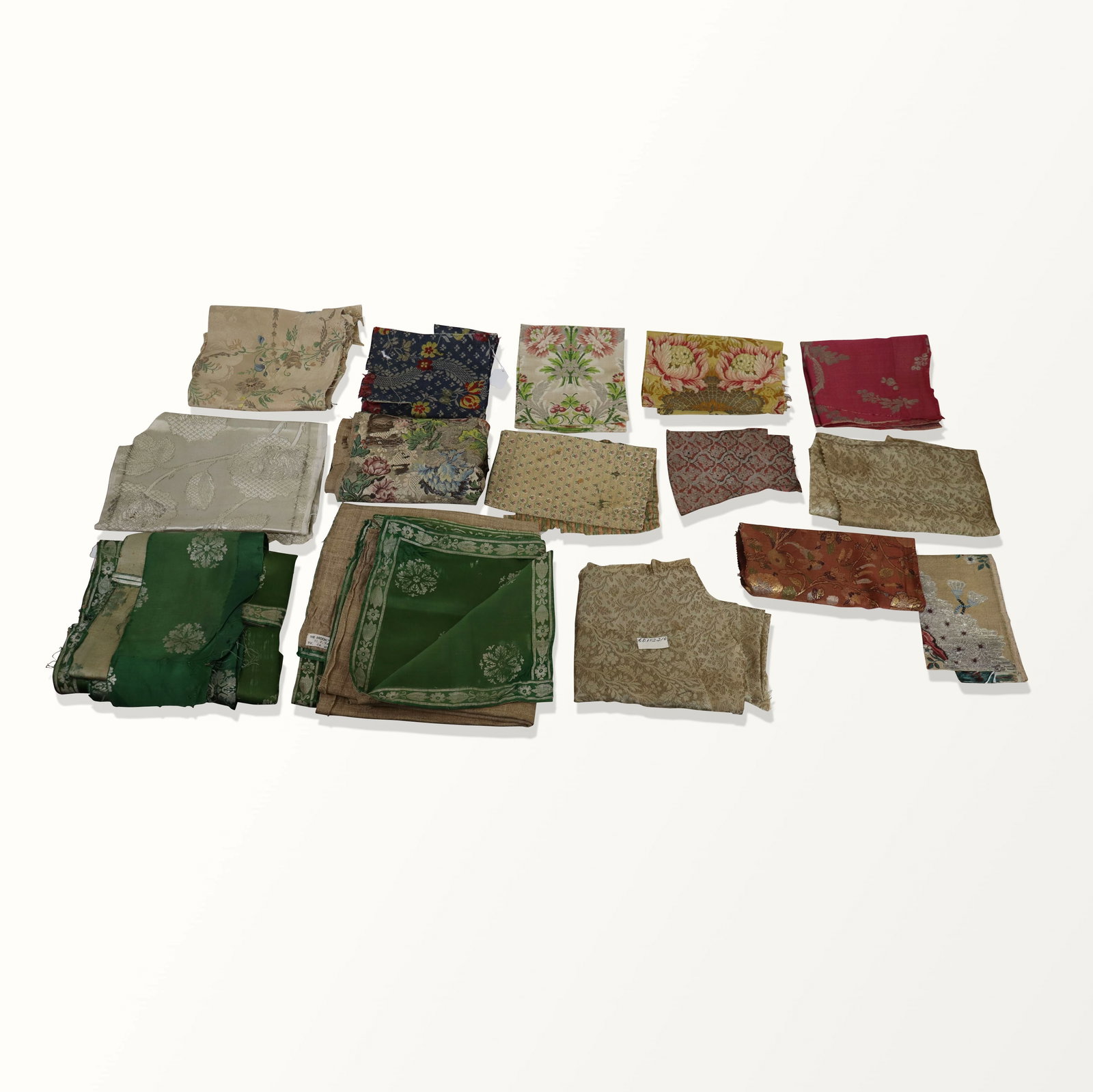 European Silk Brocade & Metallic Thread Fabrics (1 of 16)
