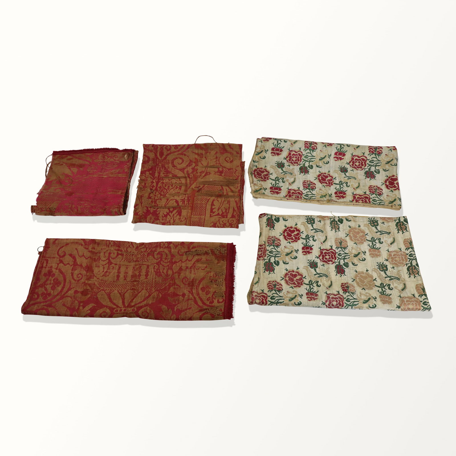 Two Larger Brocade Fabric Sets (1 of 15)
