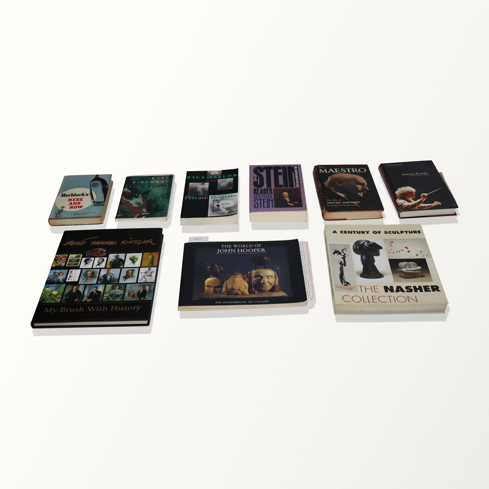 Collection of Signed Arts & Culture Books, 22 (1 of 20)