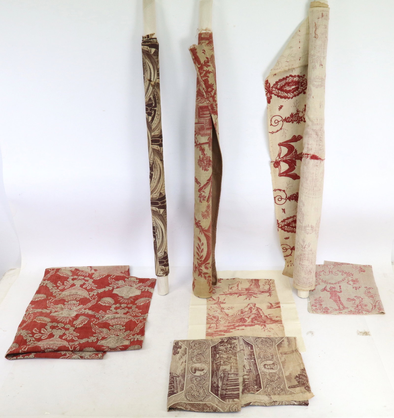 Early 19C Neoclassical French Printed Cotton (1 of 8)