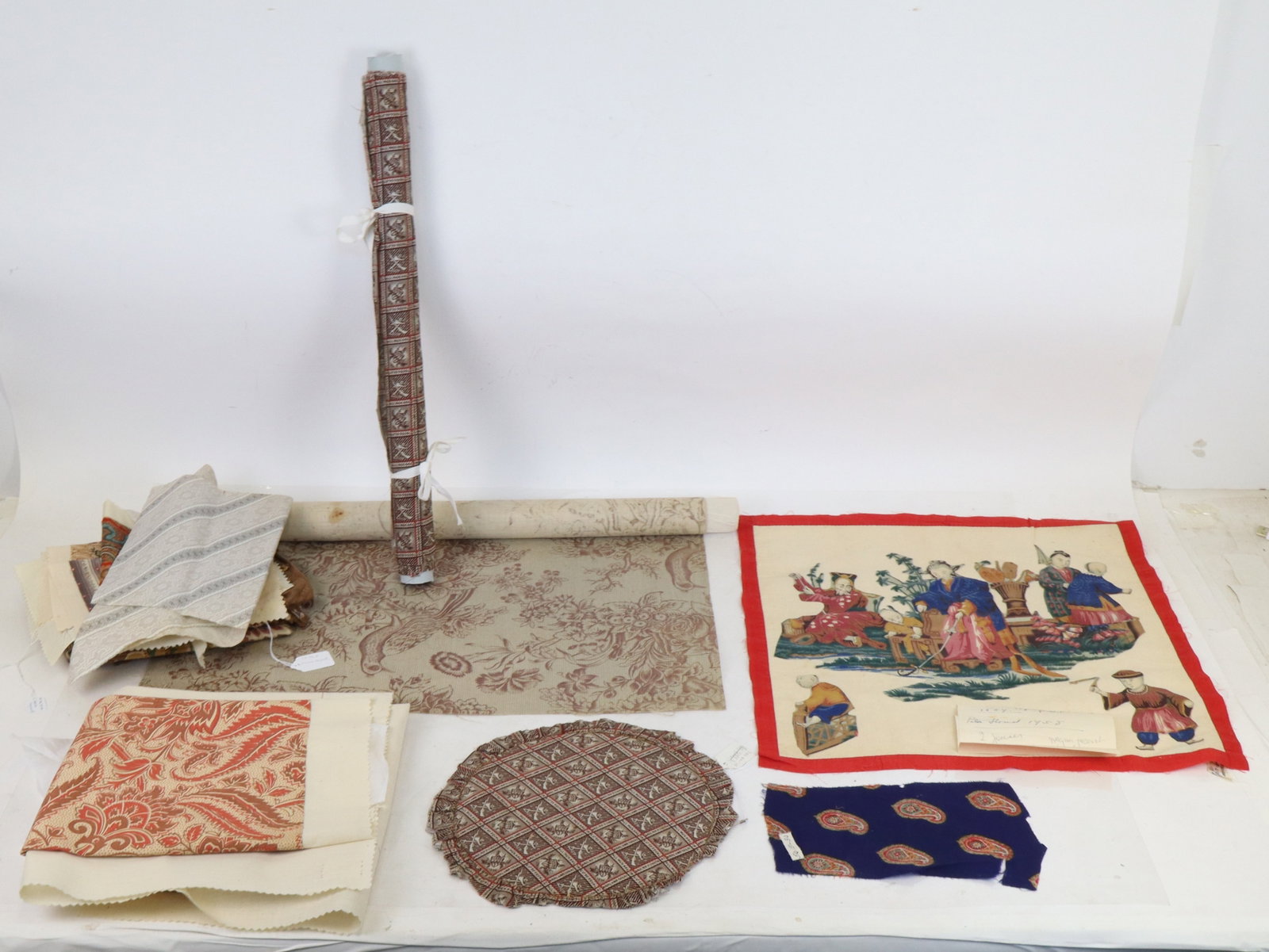 Collection 19th C English and American Printed Cot (1 of 12)