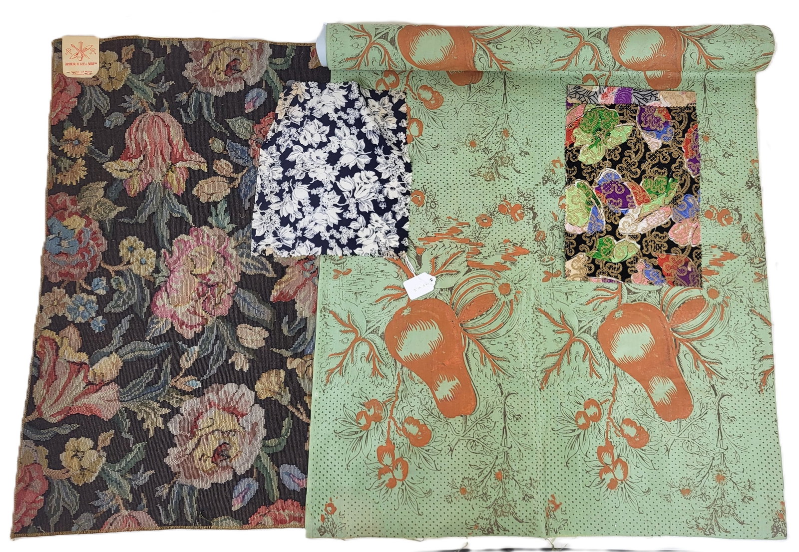 Collection of Hollywood Regency Textile Documents (1 of 17)