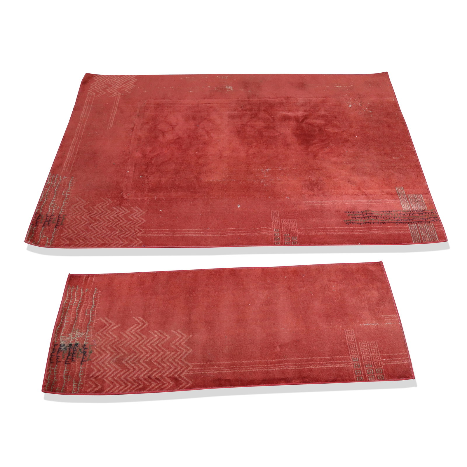 Set of Two Wilton Art Deco Carpets (1 of 16)