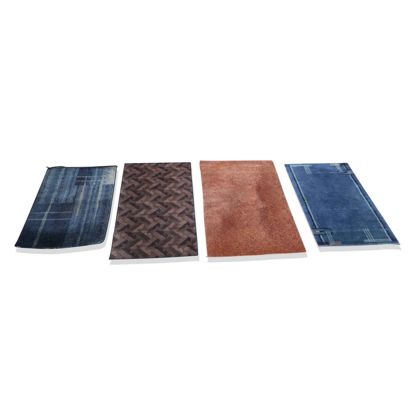 Four Small Wilton Art Deco Rugs (1 of 20)