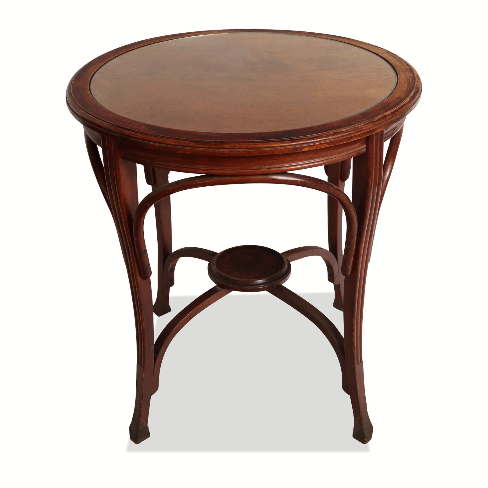 Art Nouveau Bentwood Circular Table (1 of 8)