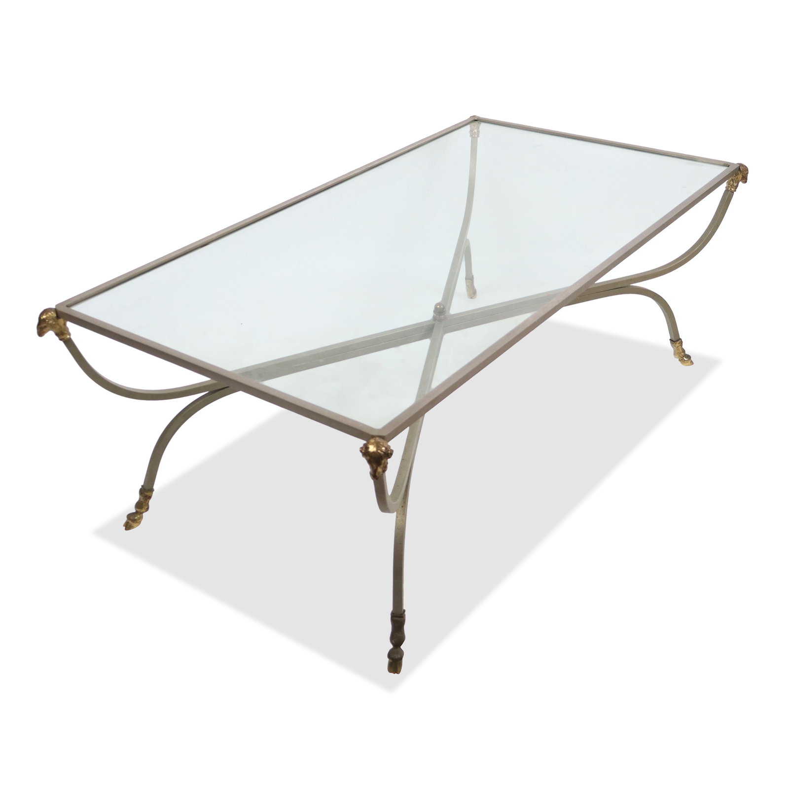 French Style Ram Form Coffee Table (1 of 9)