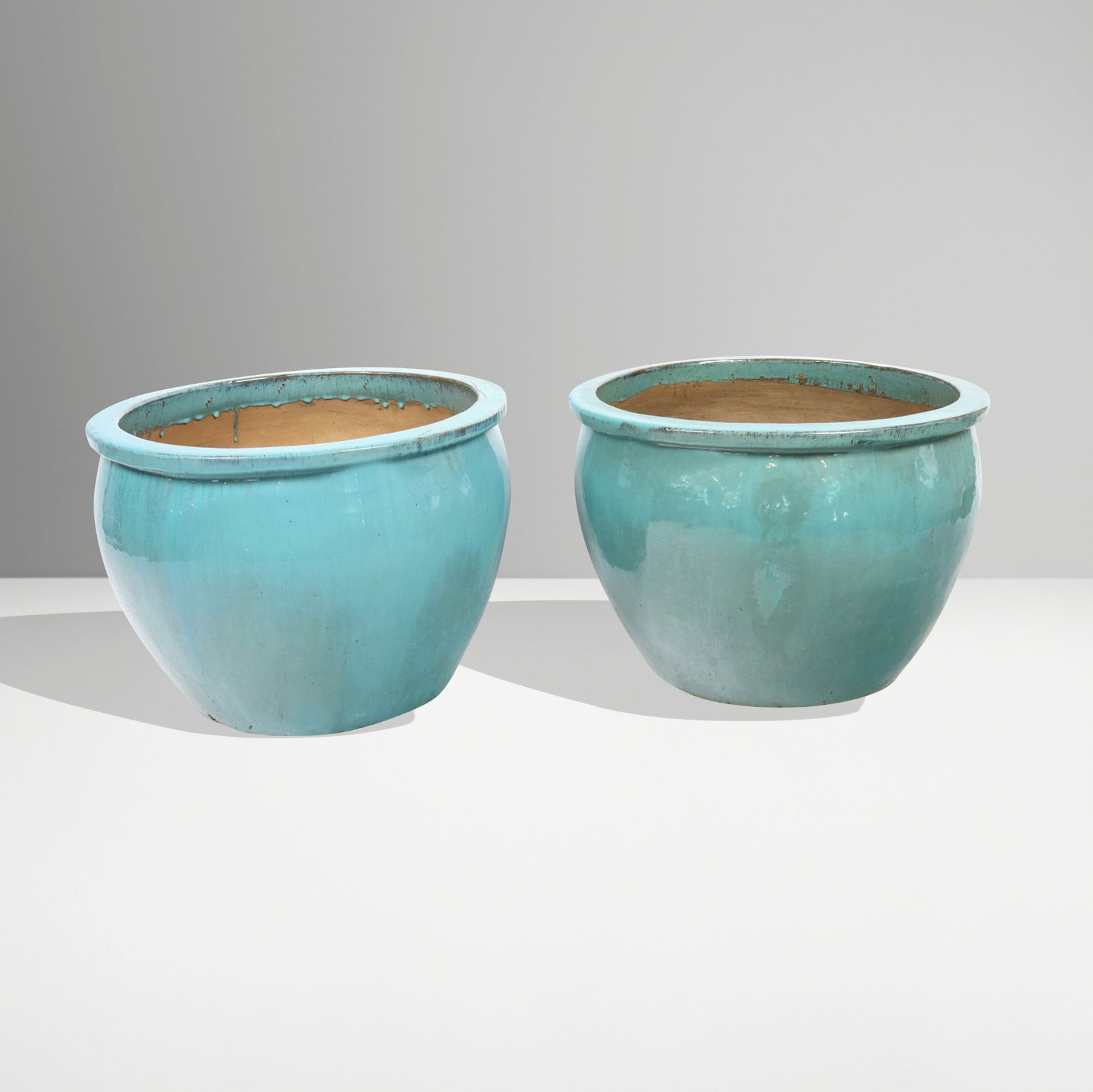 Pair of 20th Century Turquoise Jardinieres (1 of 14)