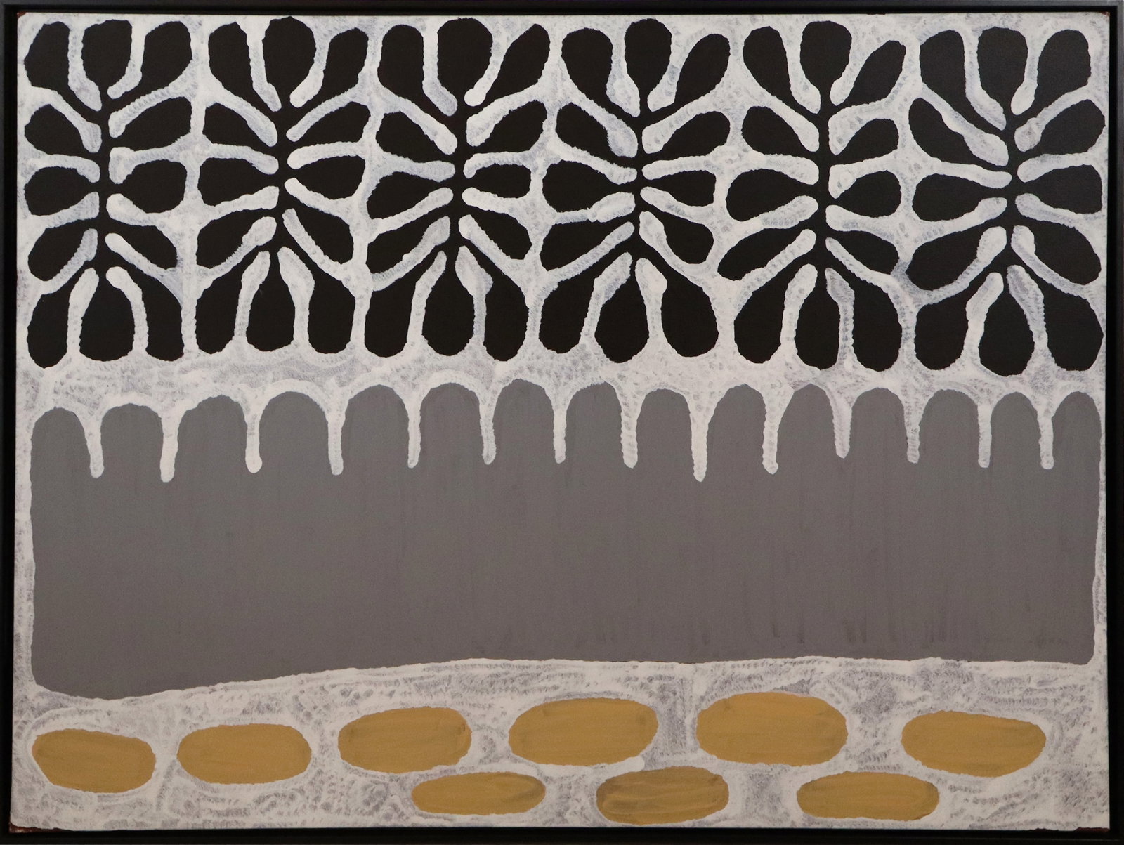 Contemporary Aboriginal Style Oil on Canvas (1 of 11)