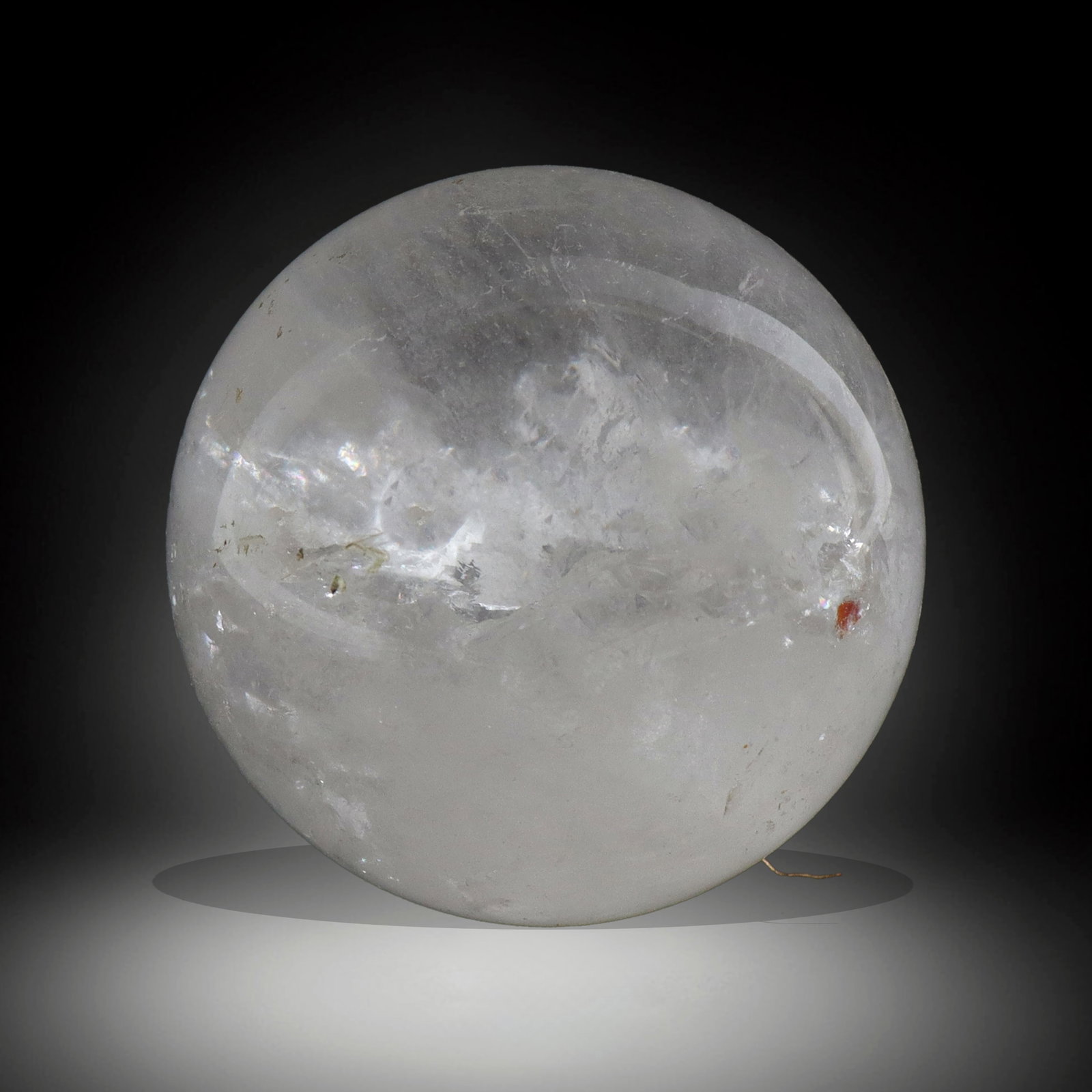 Rock Crystal Spherical Desk Ornament (1 of 6)