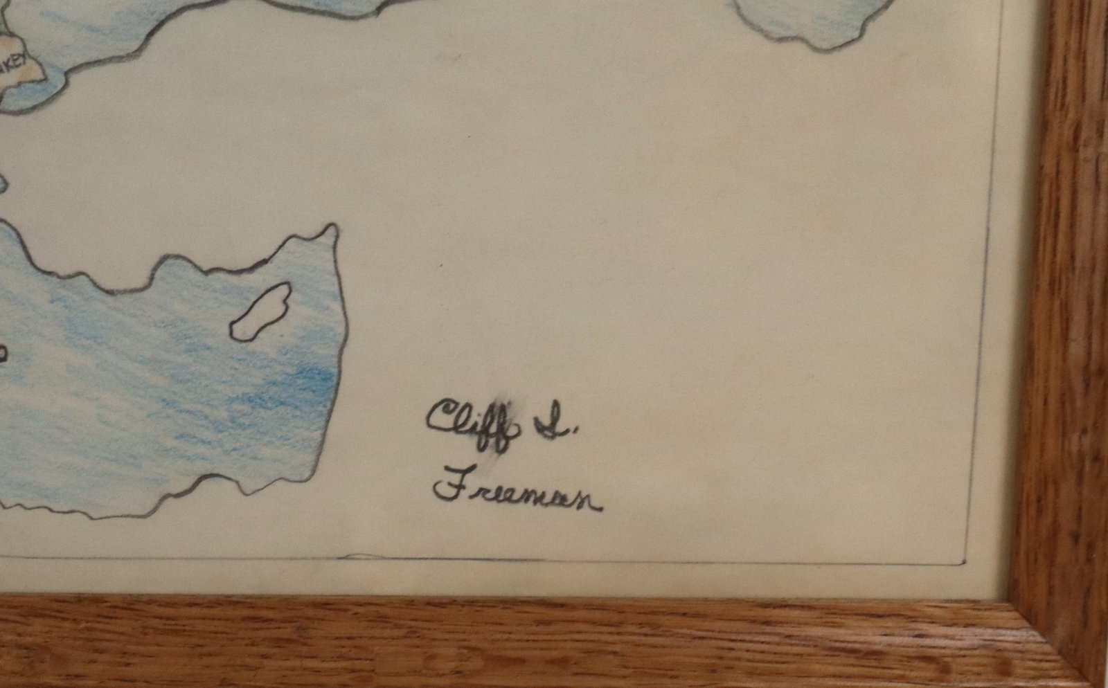 Two Framed Hand-Colored Maps - 10