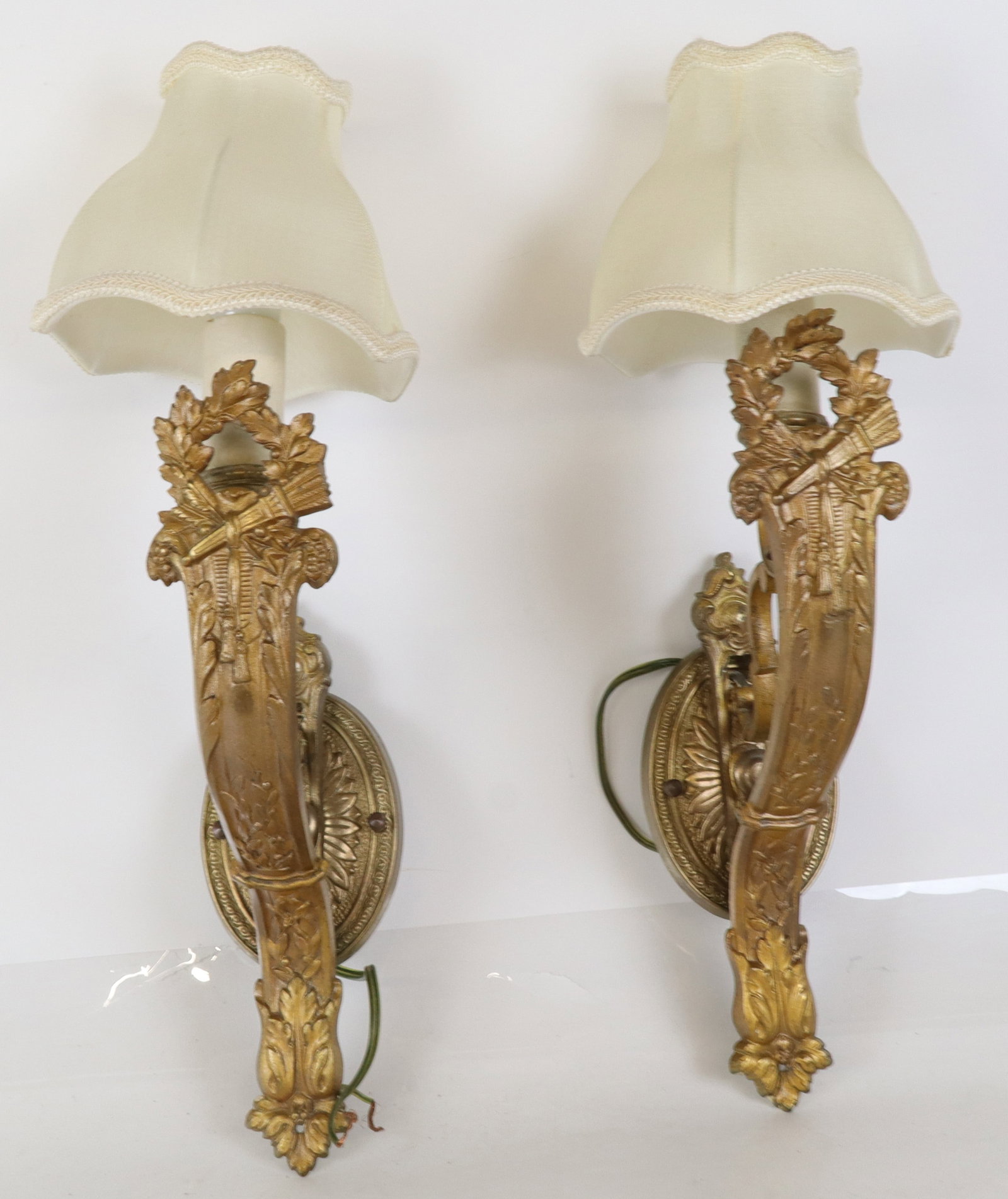 French Manner Single Light Sconces - Pair (1 of 11)