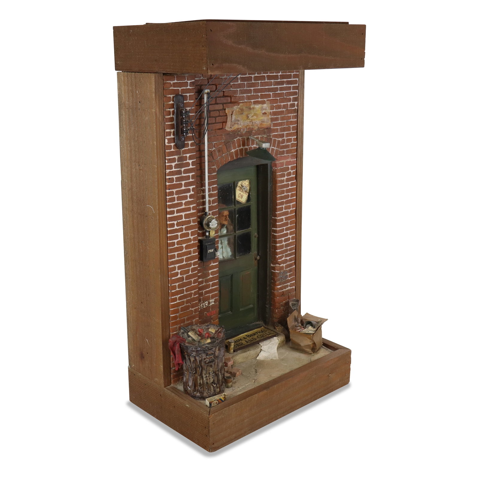 Michael GARMAN - Mixed Media Diorama (1 of 2)