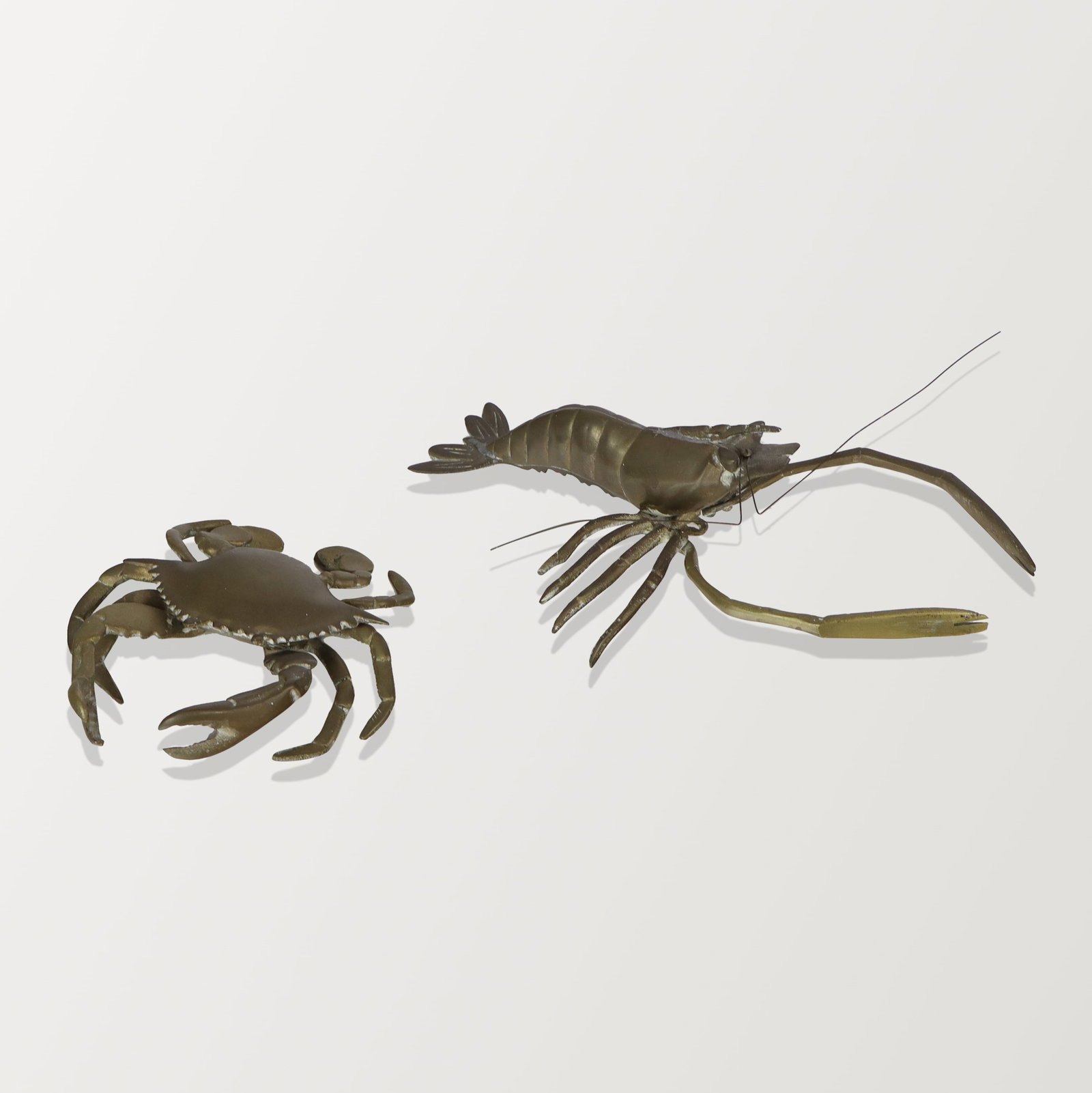 Two Brass Seafood Table Ornaments (1 of 14)