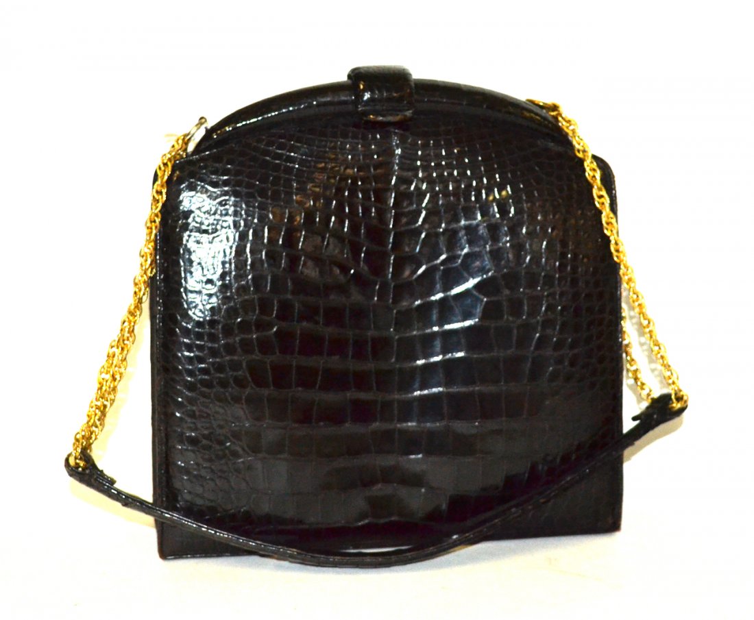 Lucille de Paris Alligator Style Bag: Lucille de Paris alligator style bag.