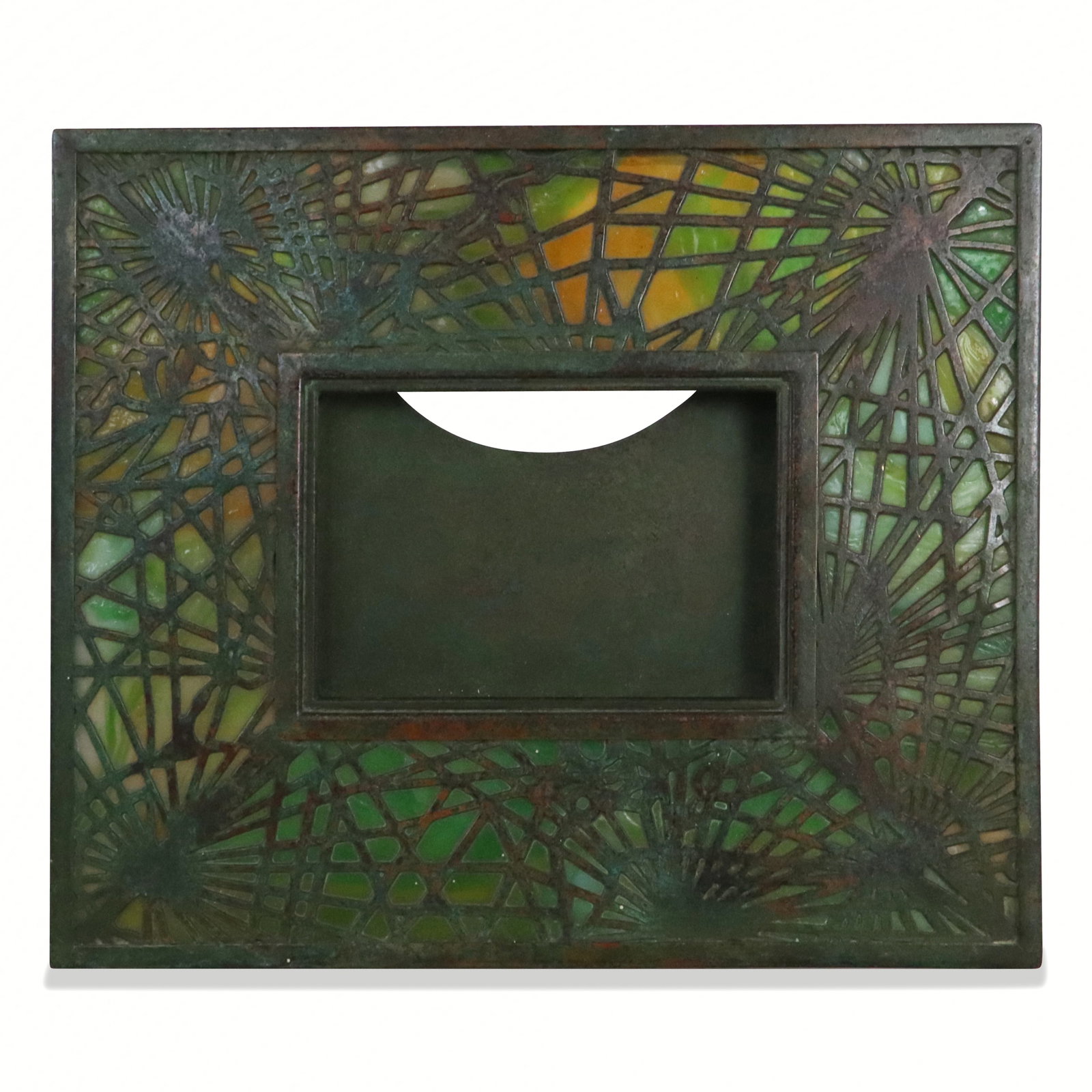 Tiffany Studios Bronze Desk Calendar Frame (1 of 11)
