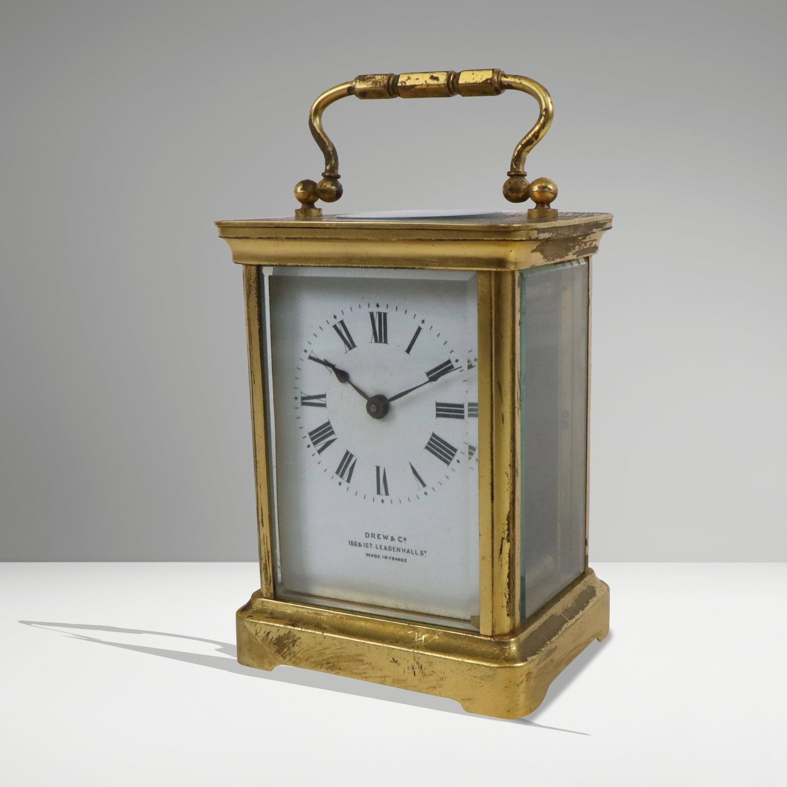 H & Co. Small Brass Carriage Clock (1 of 12)