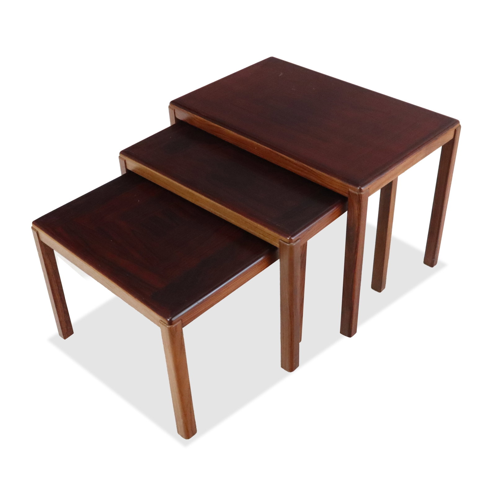 Veile Stole Set of Nesting Danish Modern Tables, 3 (1 of 20)
